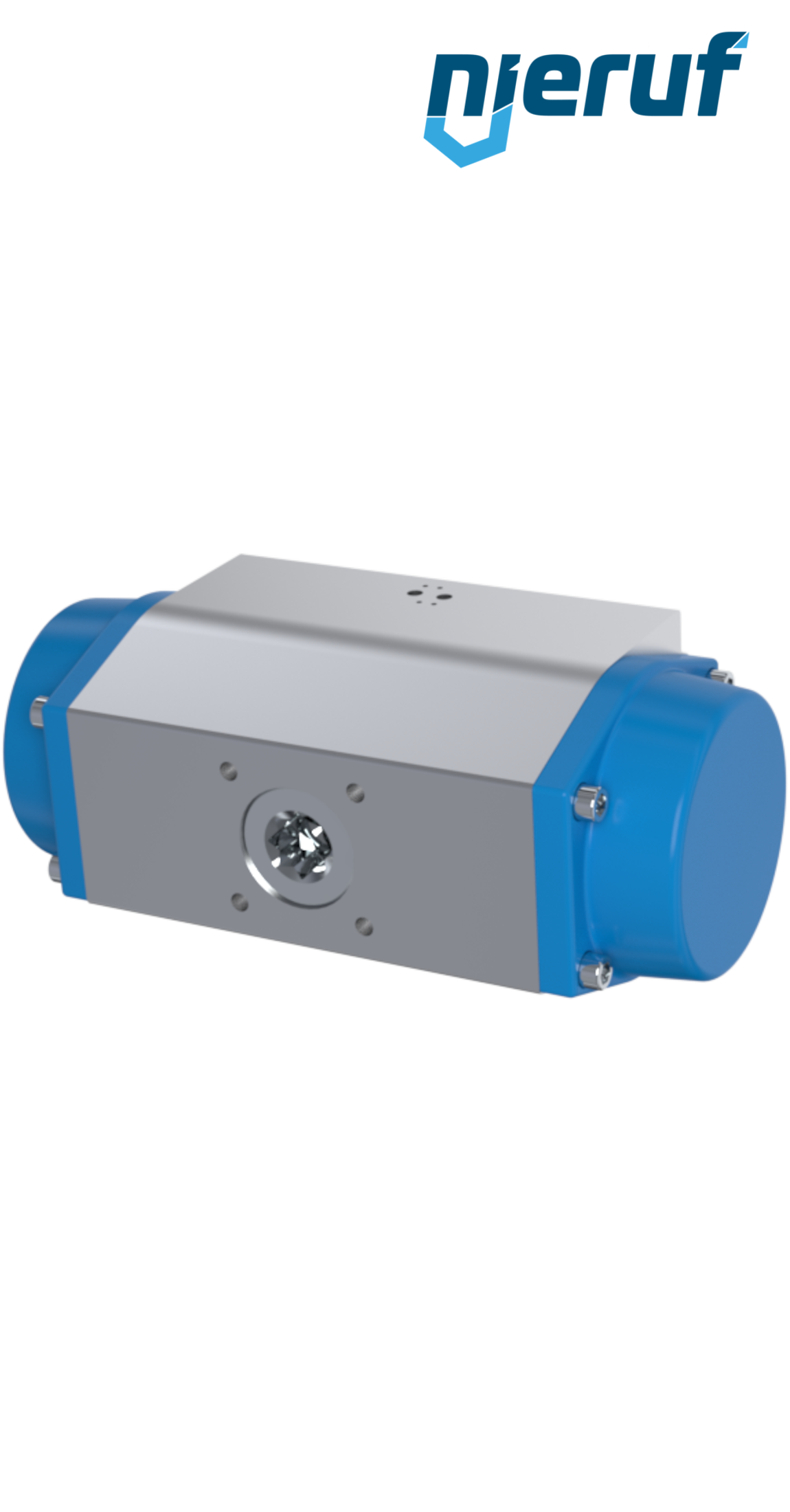 Pneumatischer Antrieb AN02 einfachwirkend, federöffnend GS-210 90° mit 7 Feder