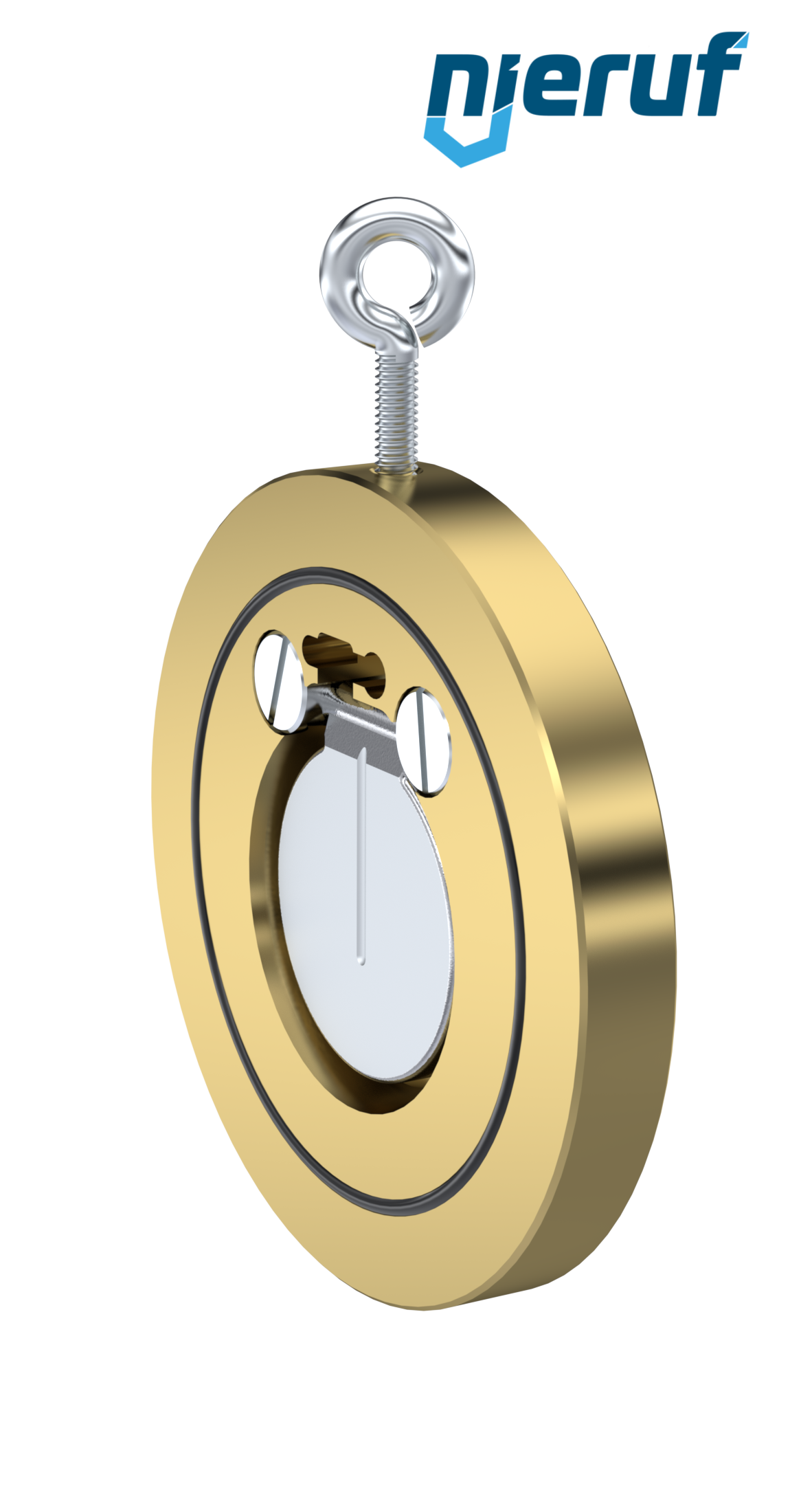 Zwischenflansch-Rückschlagklappe DN50 ZR09 Alubronze 2.0975 EPDM