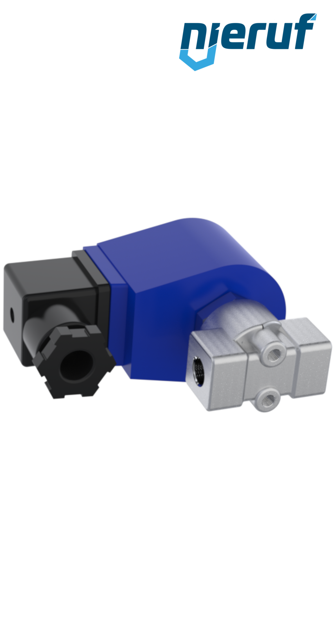 Hochdruck-Magnetventil G 1/8" Zoll DN2,0 Edelstahl EV10 EPDM 230V 50Hz