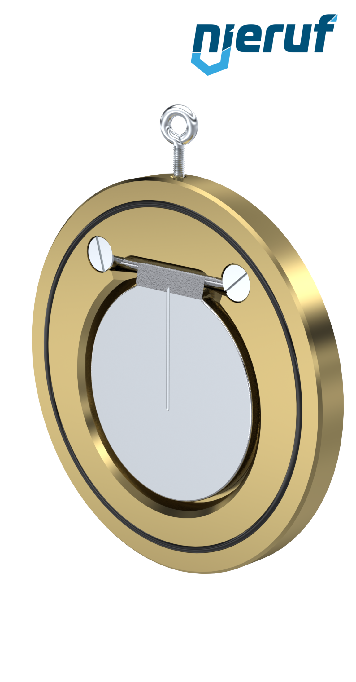 Zwischenflansch-Rückschlagklappe DN125 ZR09 Alubronze 2.0975 FKM