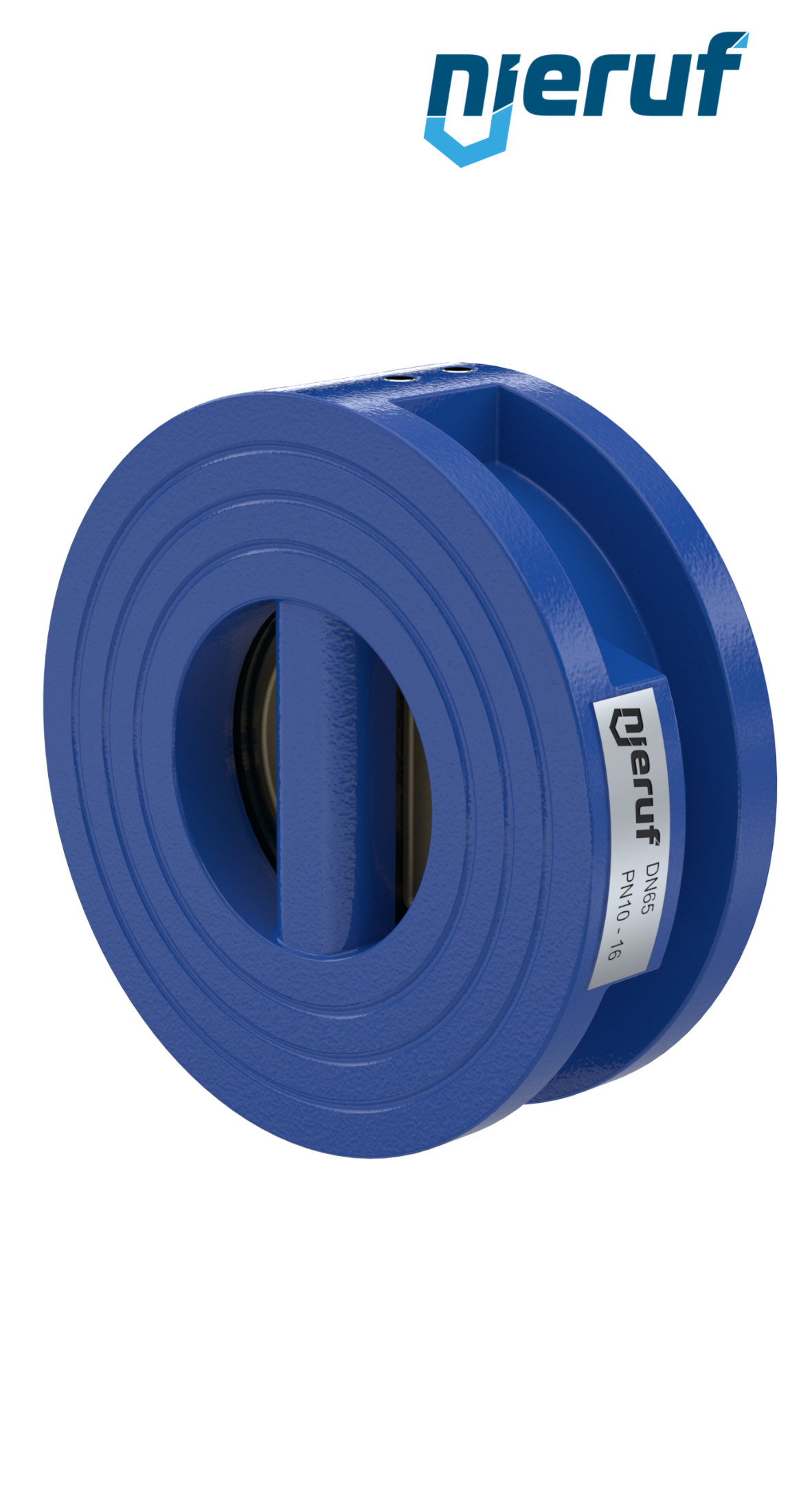 Doppelflügel-Rückschlagklappe DN65 DR04 GGG40 EPDM