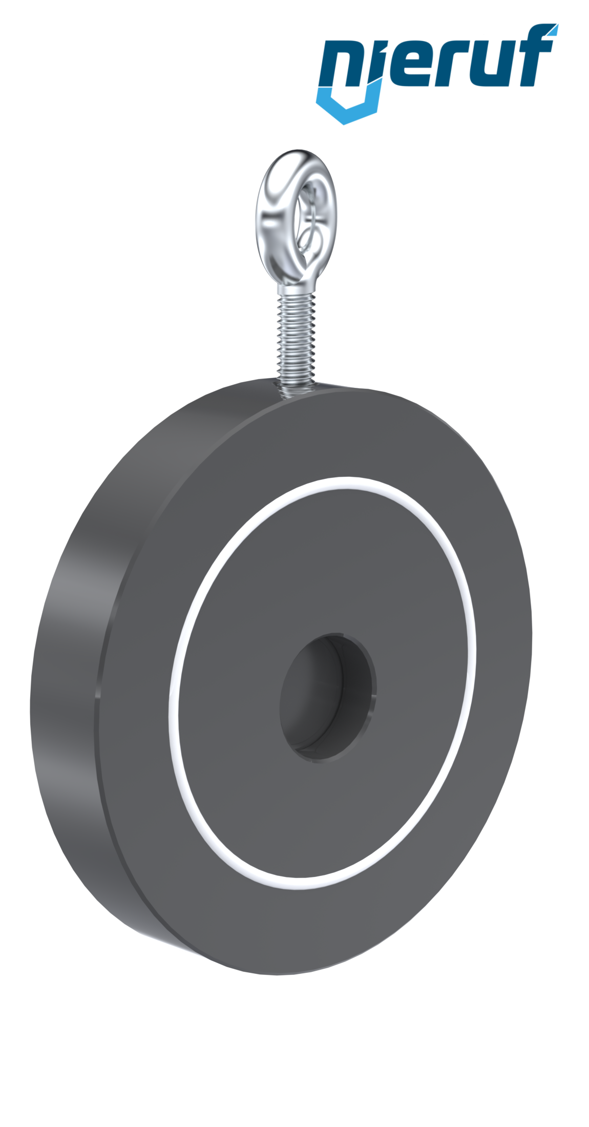 Zwischenflansch-Rückschlagklappe DN32 ZR05 Kunststoff PVC-U PTFE