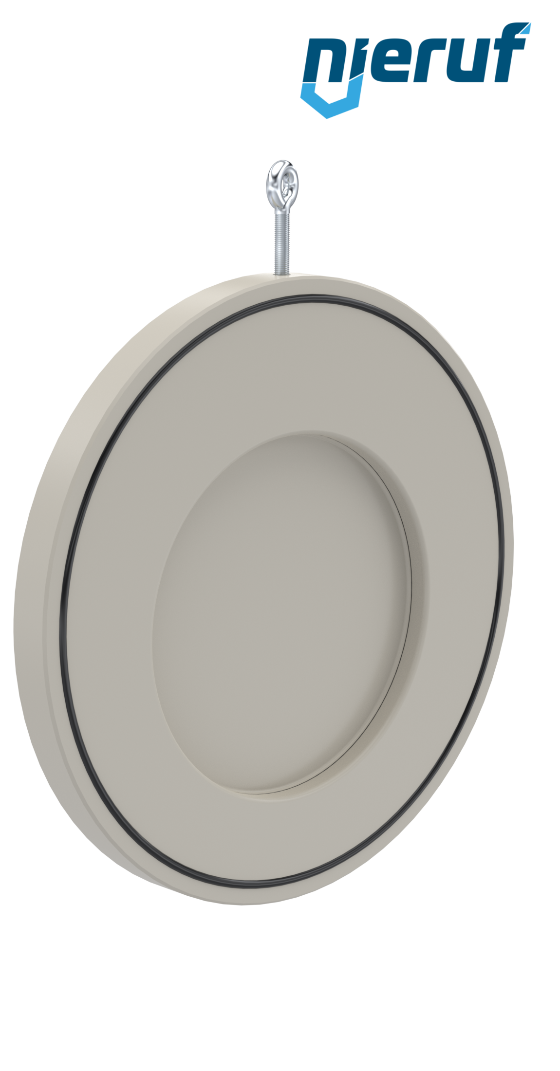 clapet anti-retour entre brides type wafer avec ressort DN250 ZR08 plastique PP-H EPDM