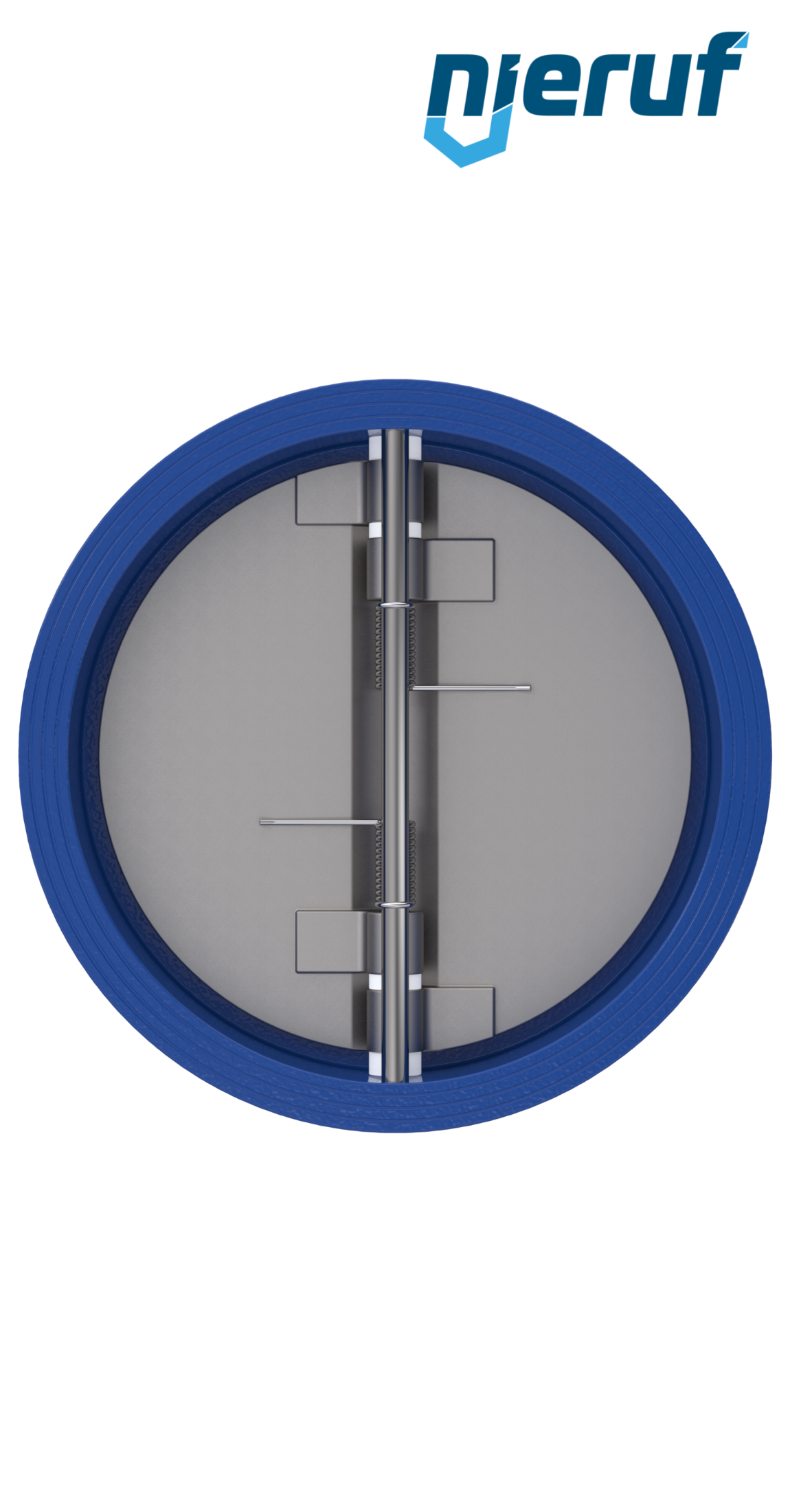 Doppelflügel-Rückschlagklappe DN500 DR01 GGG40 FKM (Viton)