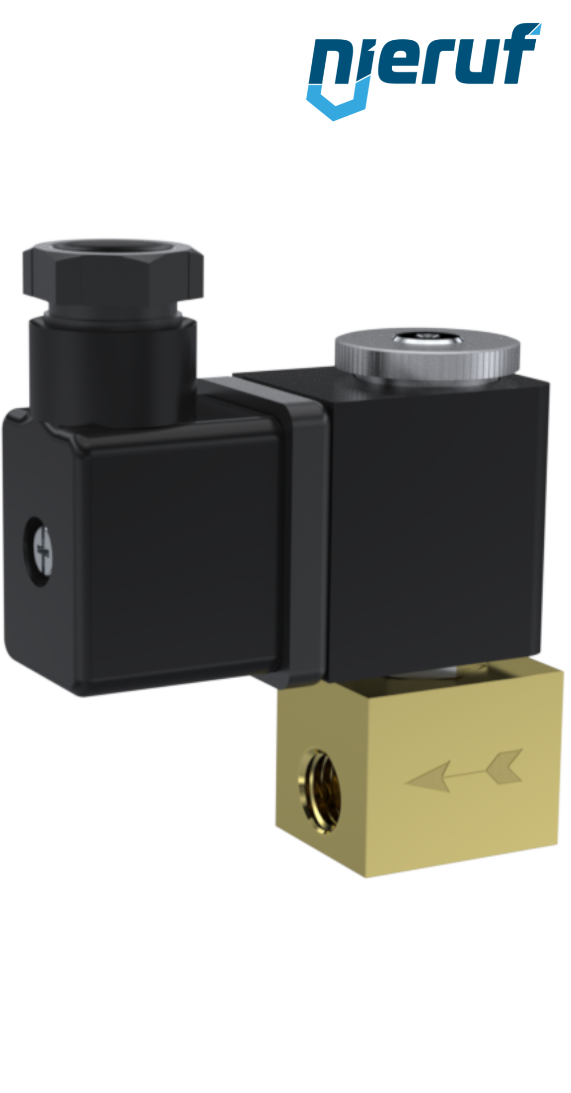Magnetventil DN 2,0 Messing MV01 FKM 230V 50Hz