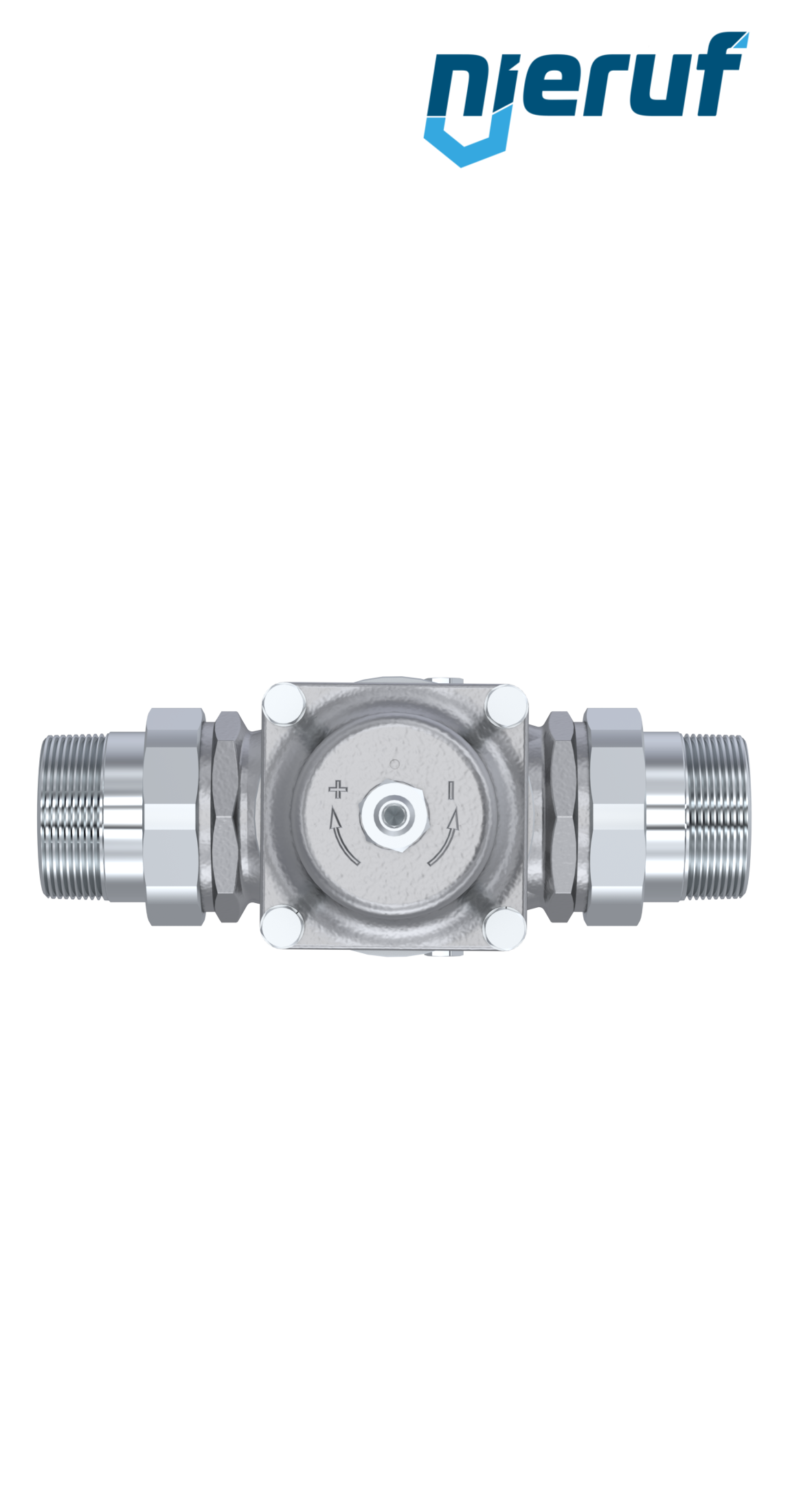 Kolben-Druckminderer Außengewinde 1 1/2" Zoll DM10 Edelstahl FKM 2,0 - 20,0 bar