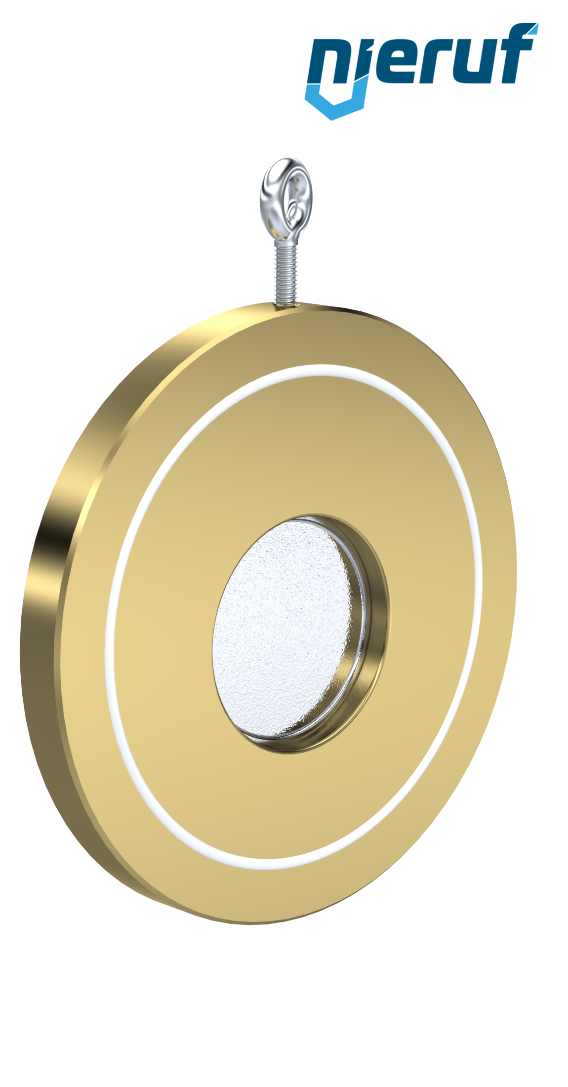 Zwischenflansch-Rückschlagklappe DN80 ZR09 Alubronze 2.0975 PTFE