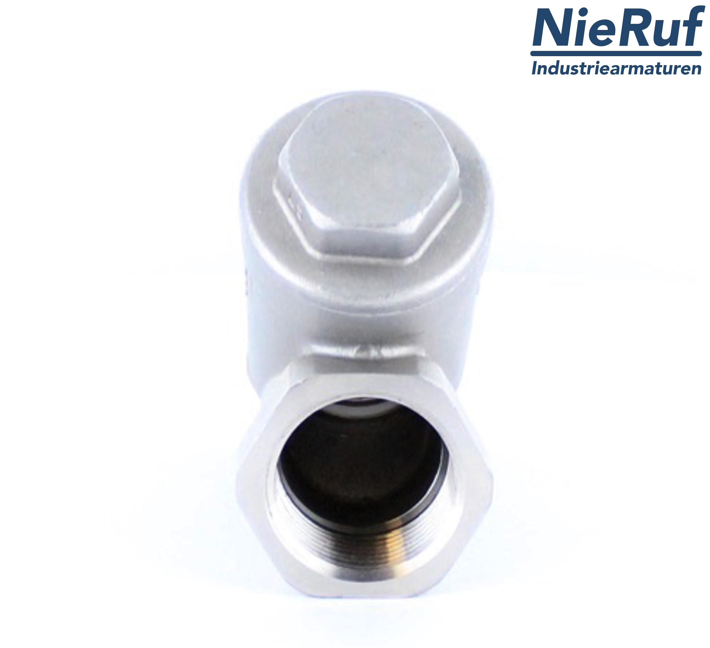 valvola di ritegno DN40 - 1 1/2" pollici acciaio inossidabile 1.4408 PTFE