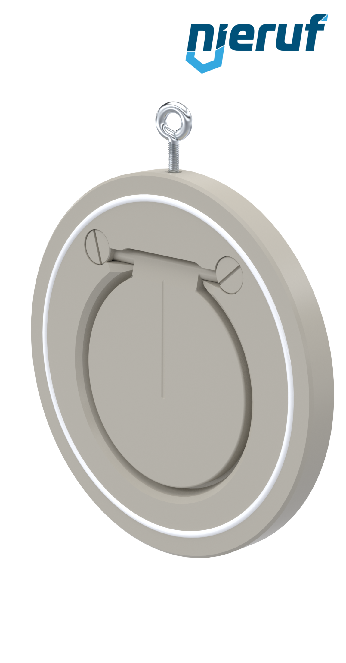 swing check valve DN125 ZR06 plastic PP-H PTFE