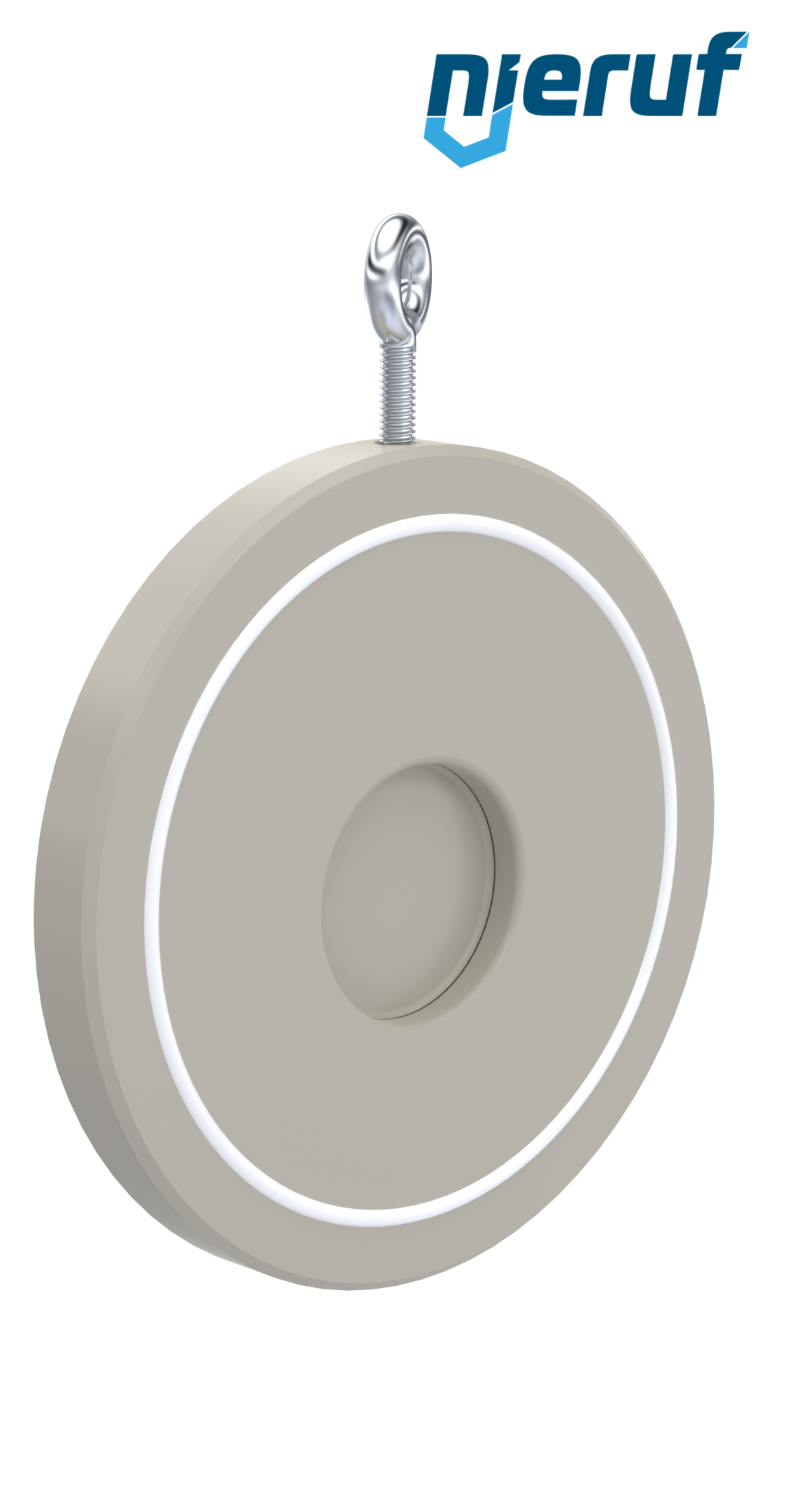 Zwischenflansch-Rückschlagklappe mit Feder DN65 ZR08 Kunststoff PP-H PTFE