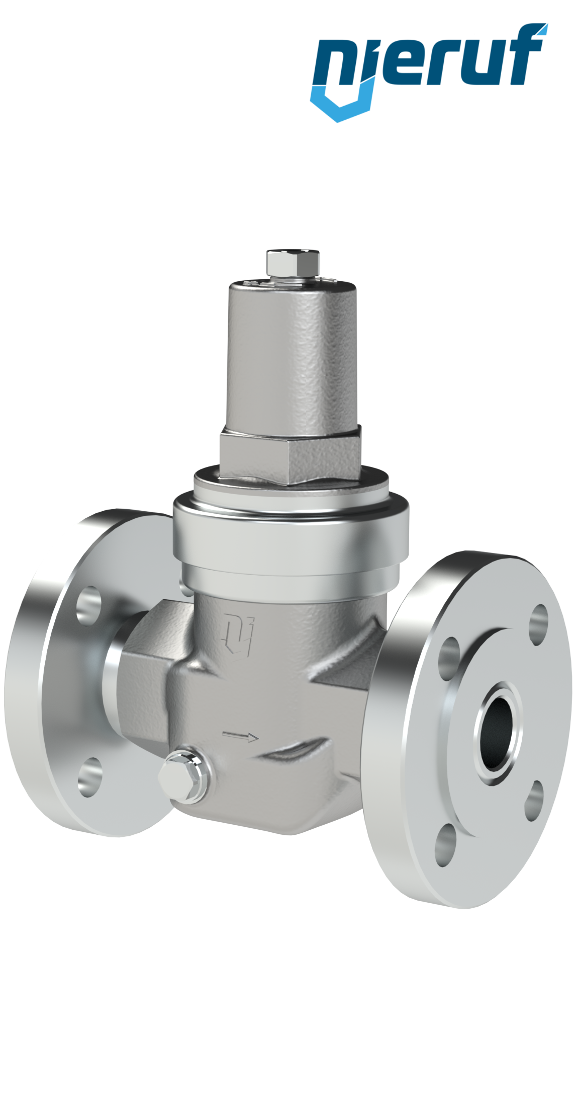 steam low pressure reducing valve DN15 type DM22 stainless steel PTFE / EPDM / FEPM 0.3 - 2.0 bar