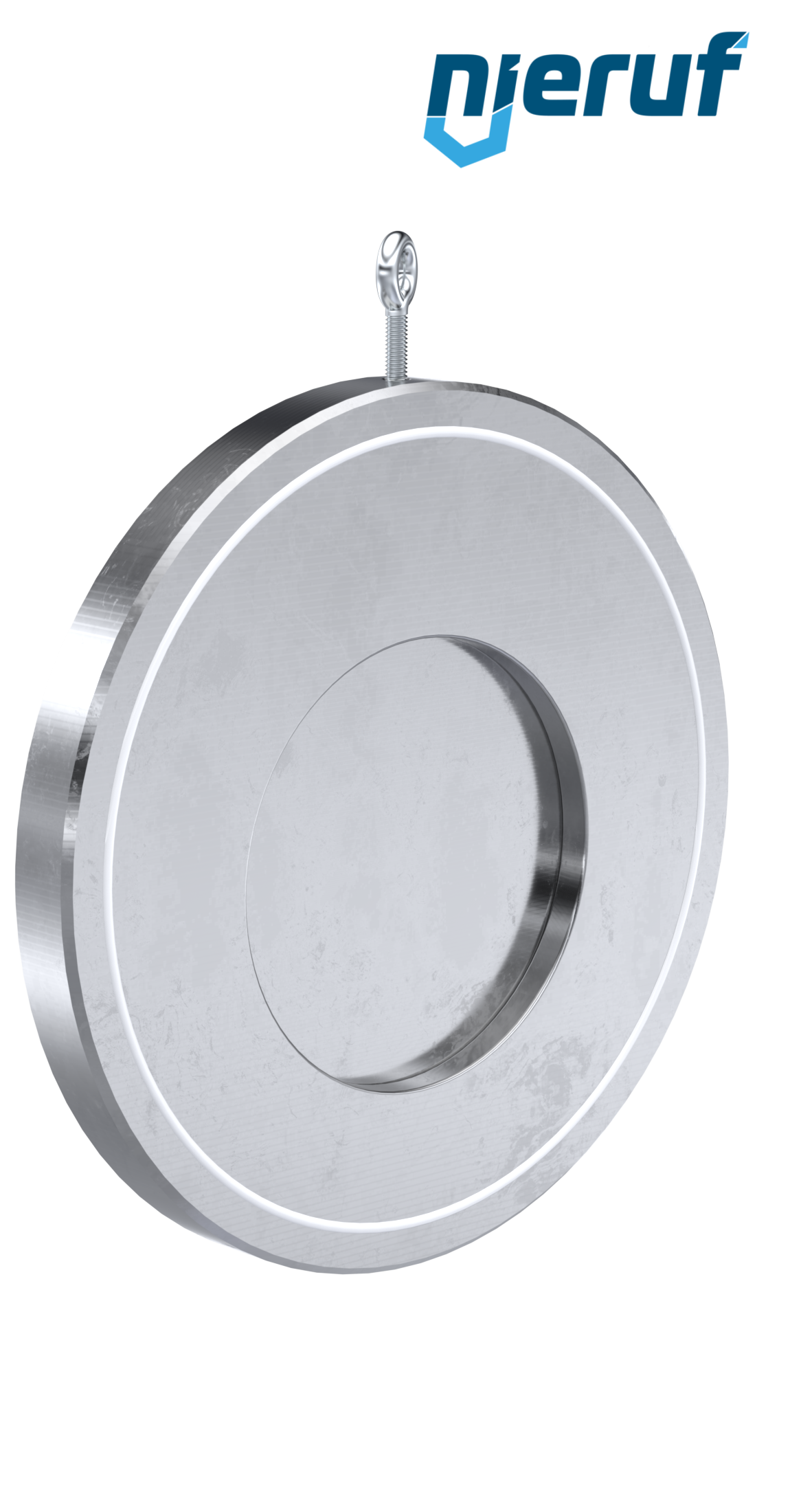 clapet anti-retour entre brides type wafer DN150 ZR01 ANSI 150 acier 1.0460 (galvanisé) PTFE