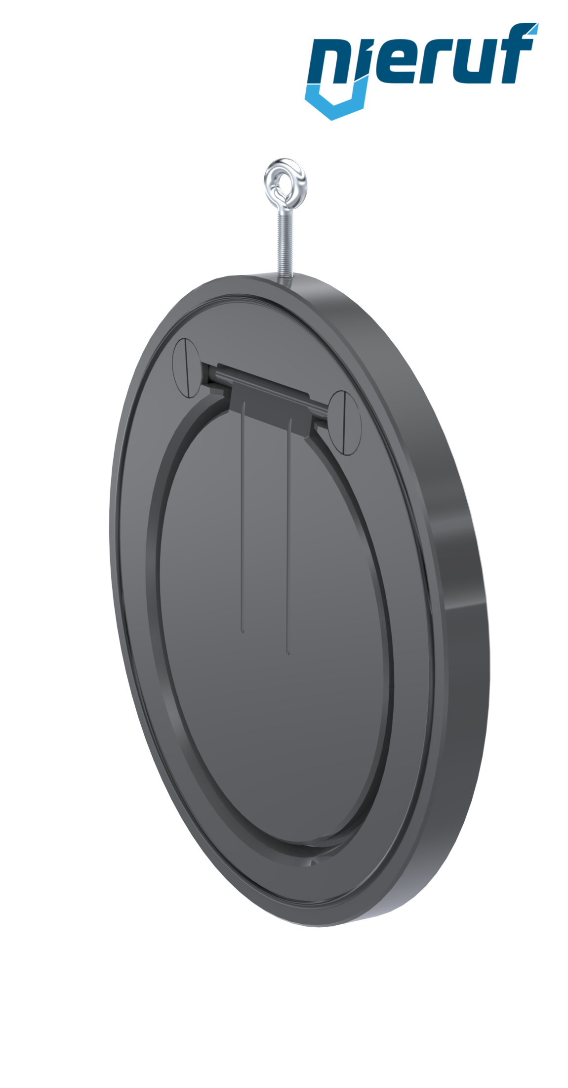 clapet anti-retour entre brides type wafer DN250 ZR05 plastique PVC-U FKM (Viton)
