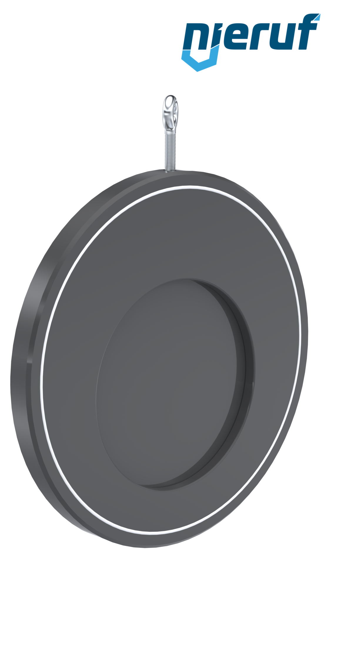 Zwischenflansch-Rückschlagklappe DN200 ZR05 Kunststoff PVC-U PTFE