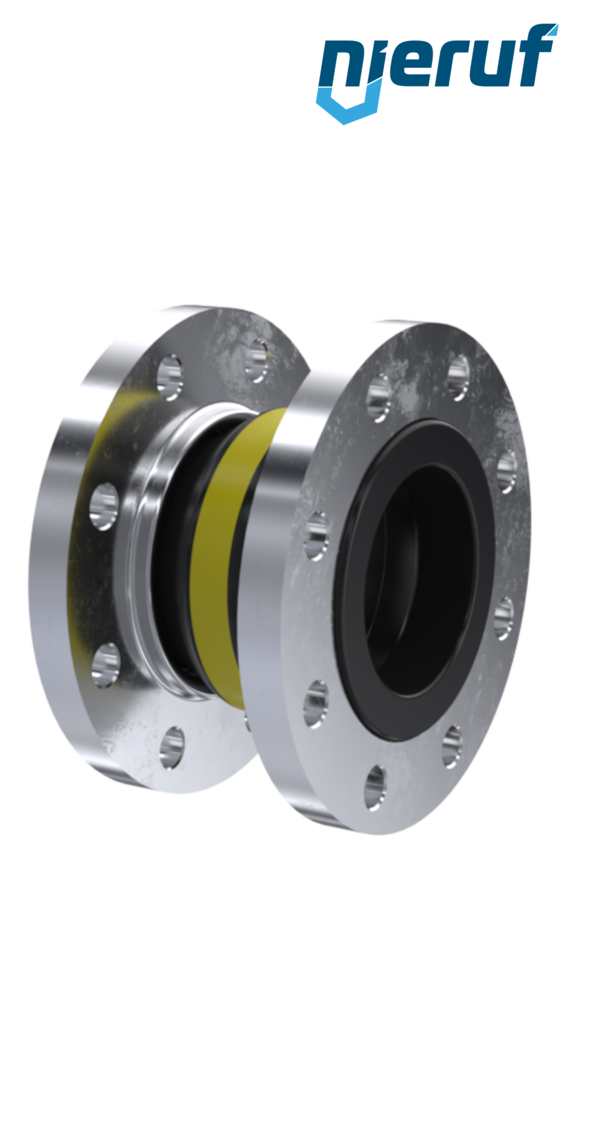 Compensateur DN40 modèle KP04 bride acier manchon NBR