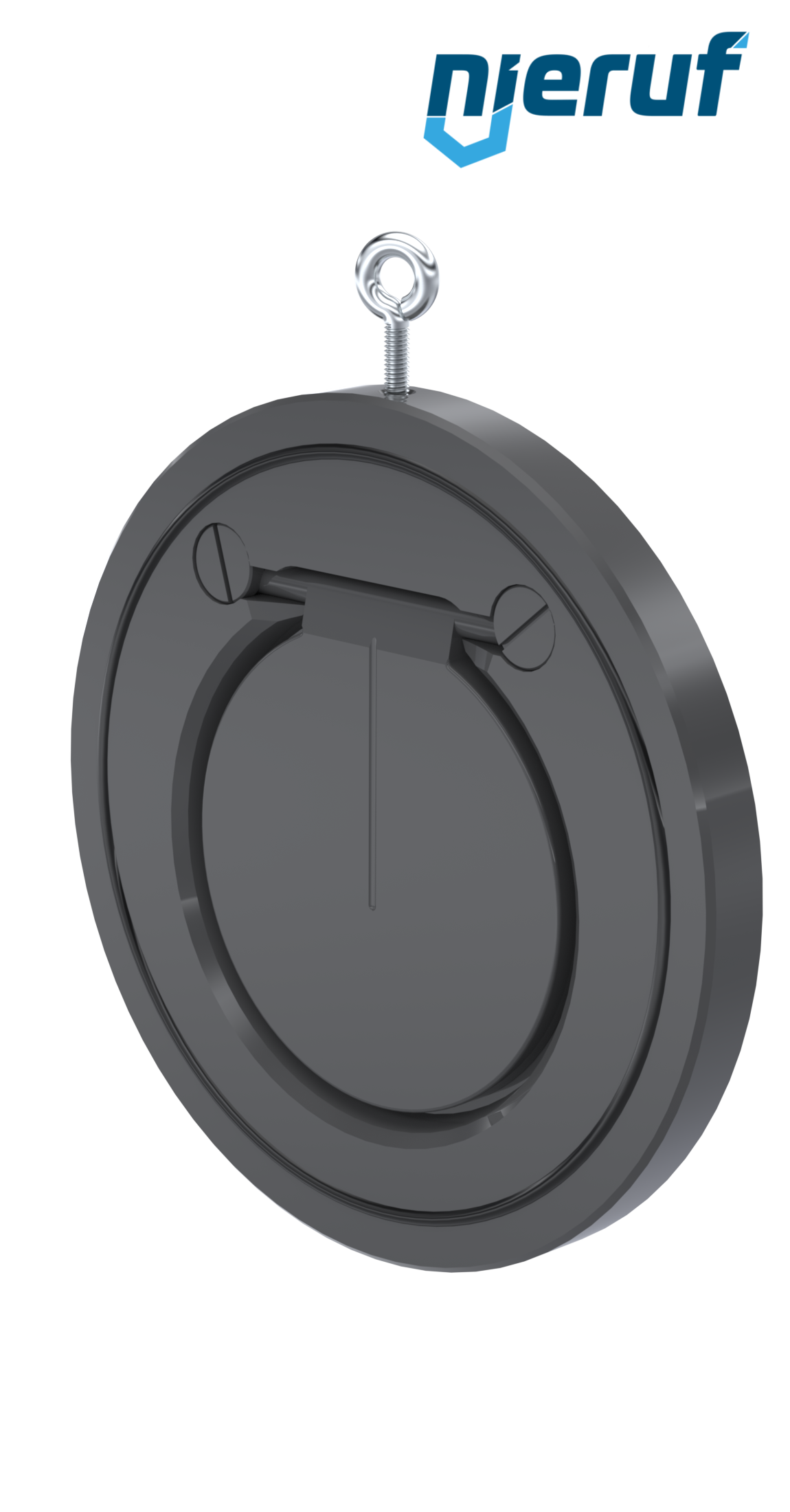clapet anti-retour entre brides type wafer DN125 ZR05 plastique PVC-U FKM (Viton)