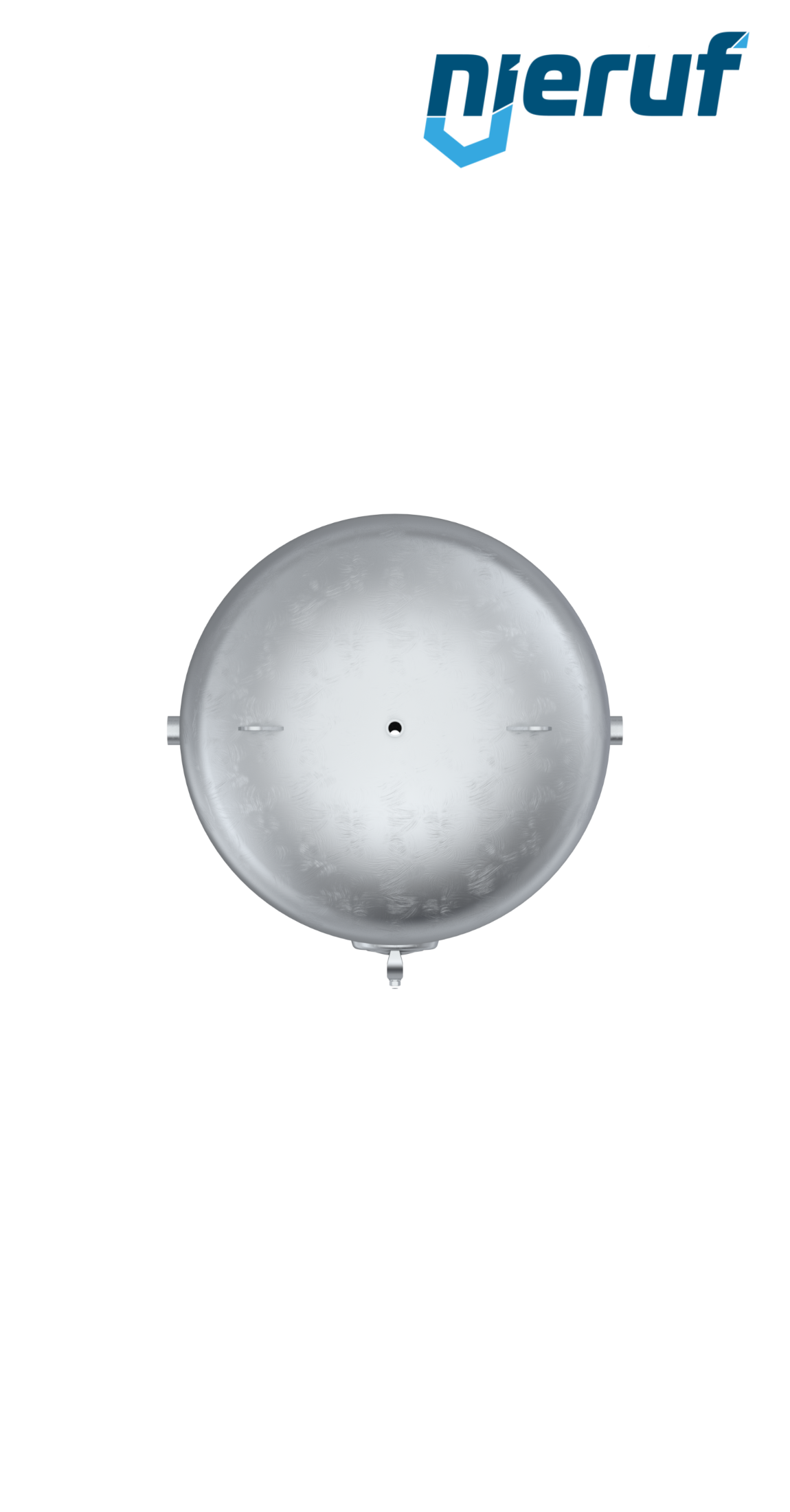 Druckluftbehälter stehend BE01 10000 Liter, 0-11 bar, Stahl grundiert, Durchmesser 2000 mm