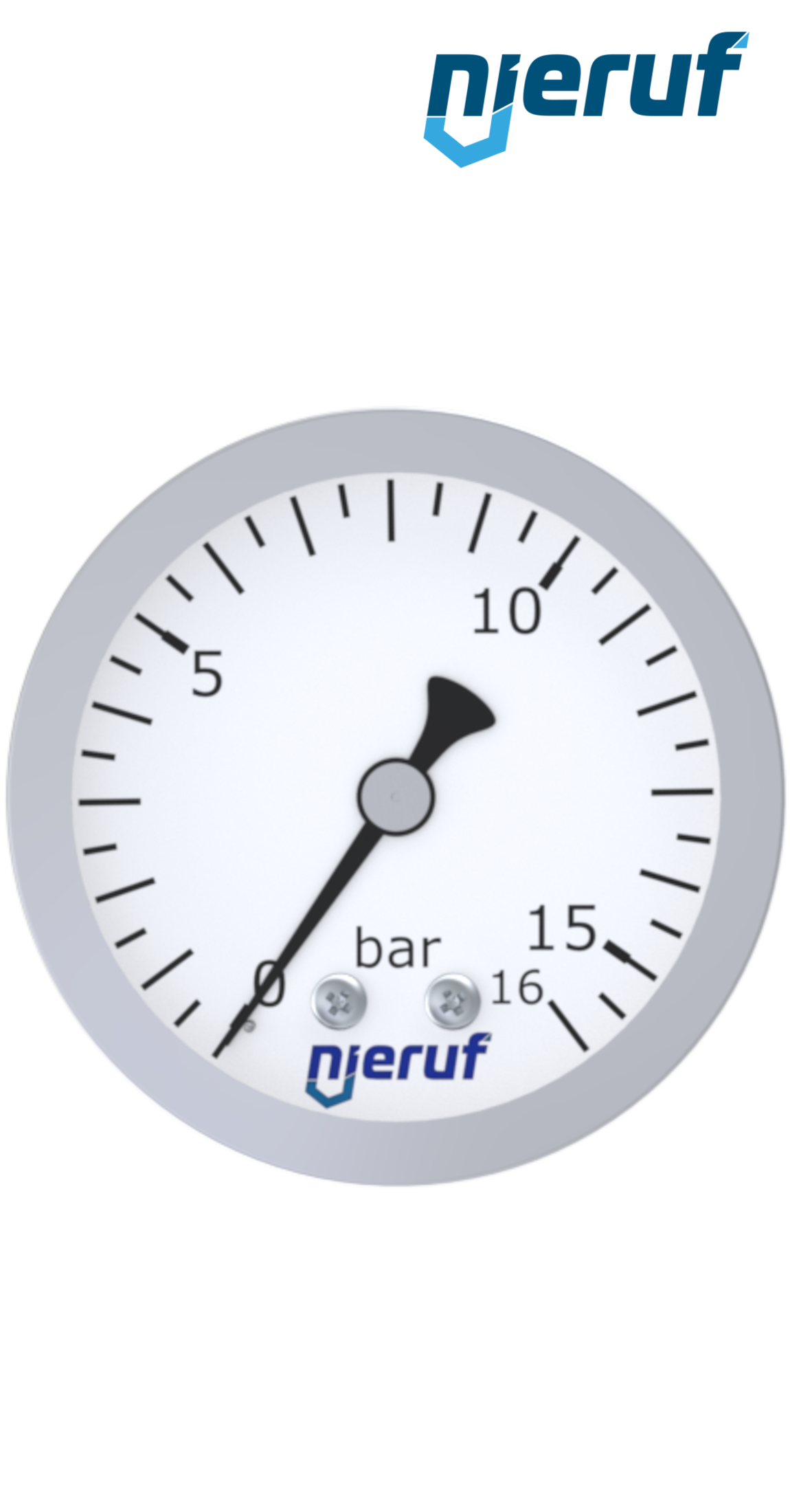 Manometer G 1/4" axial 63 mm Edelstahl MM06 0 - 25,0 bar
