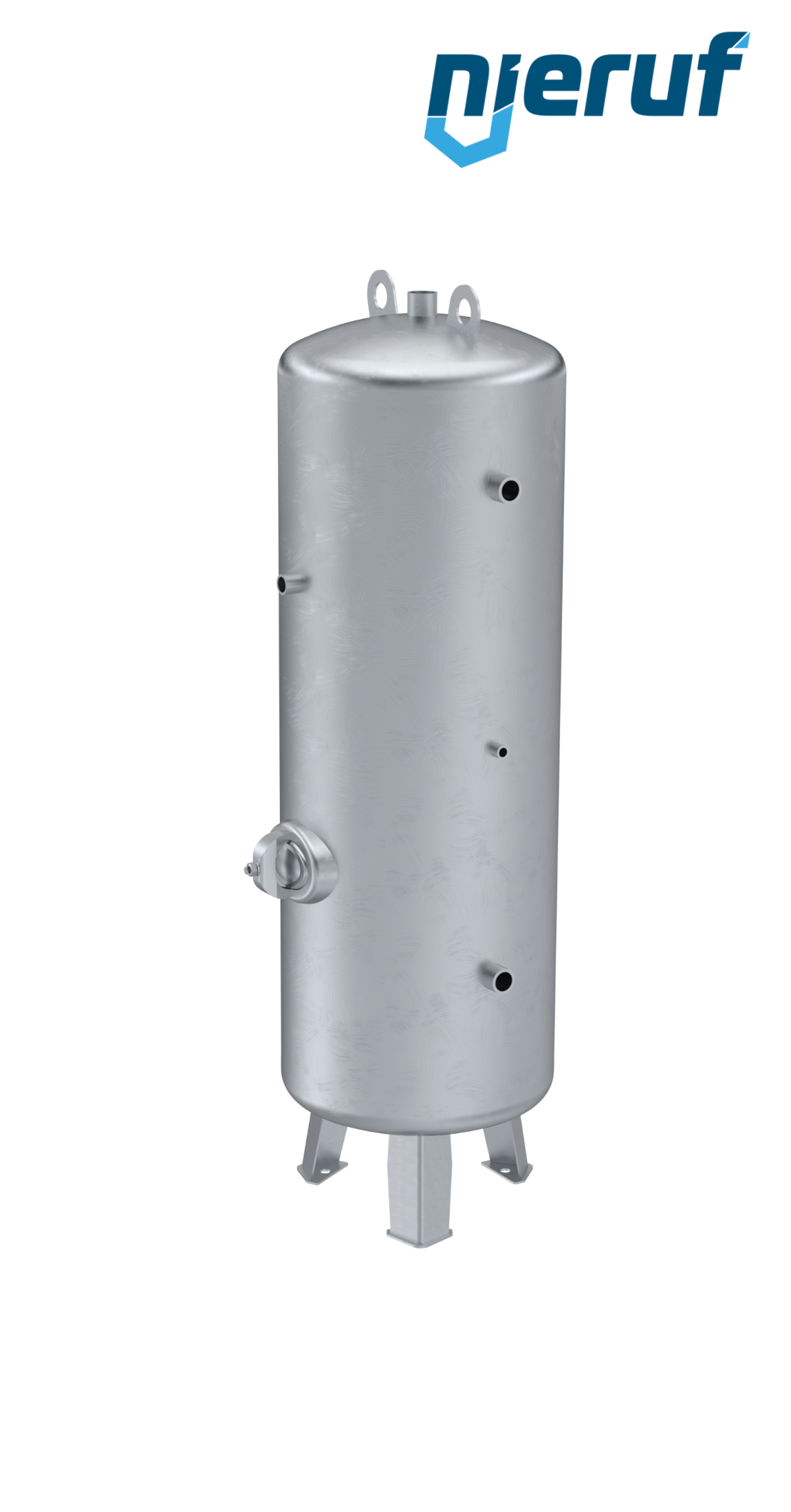 Druckbehälter stehend BE01 50 Liter, 0-11 bar, Stahl feuerverzinkt