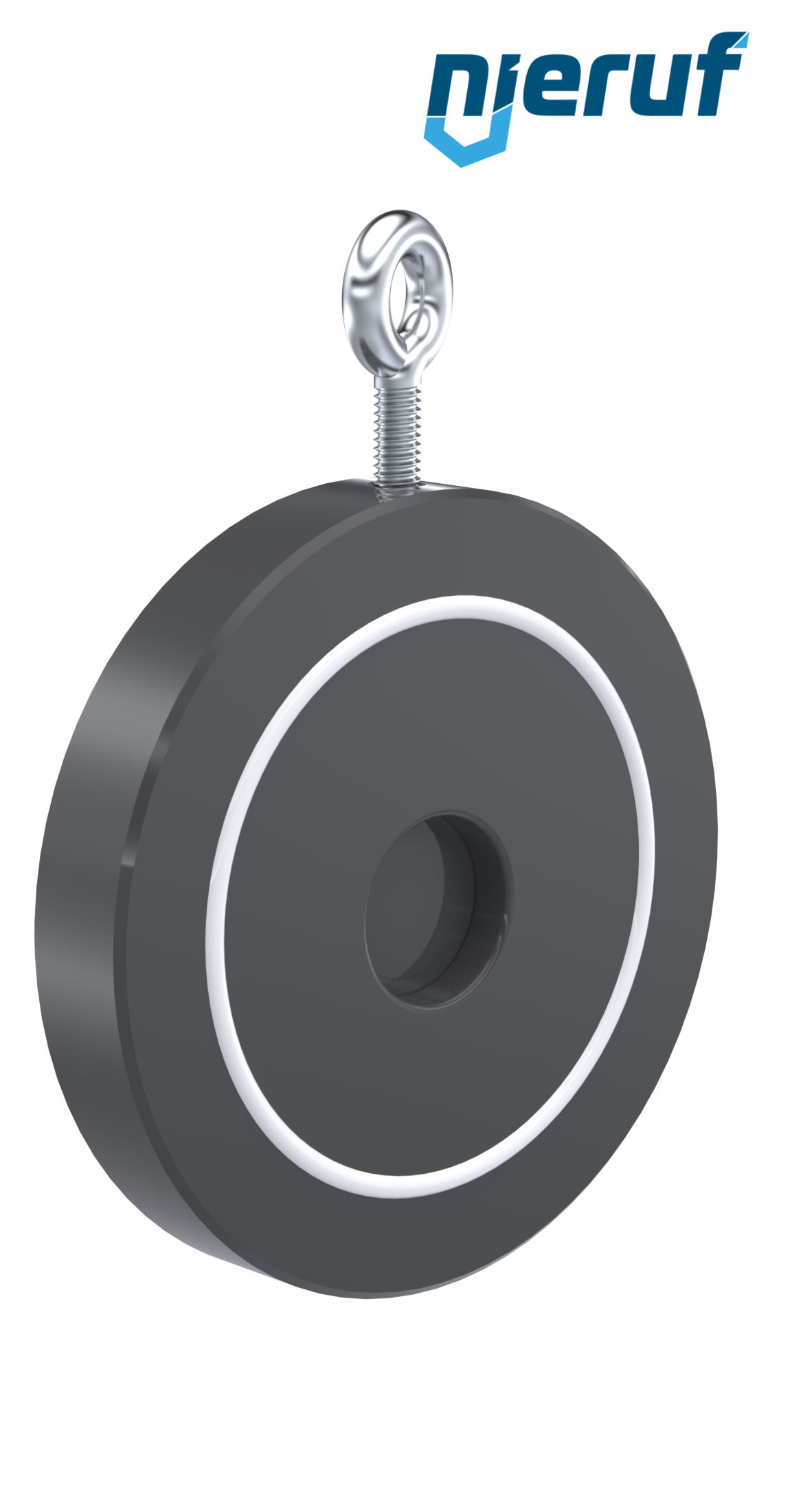 Zwischenflansch-Rückschlagklappe DN40 ZR05 Kunststoff PVC-U PTFE