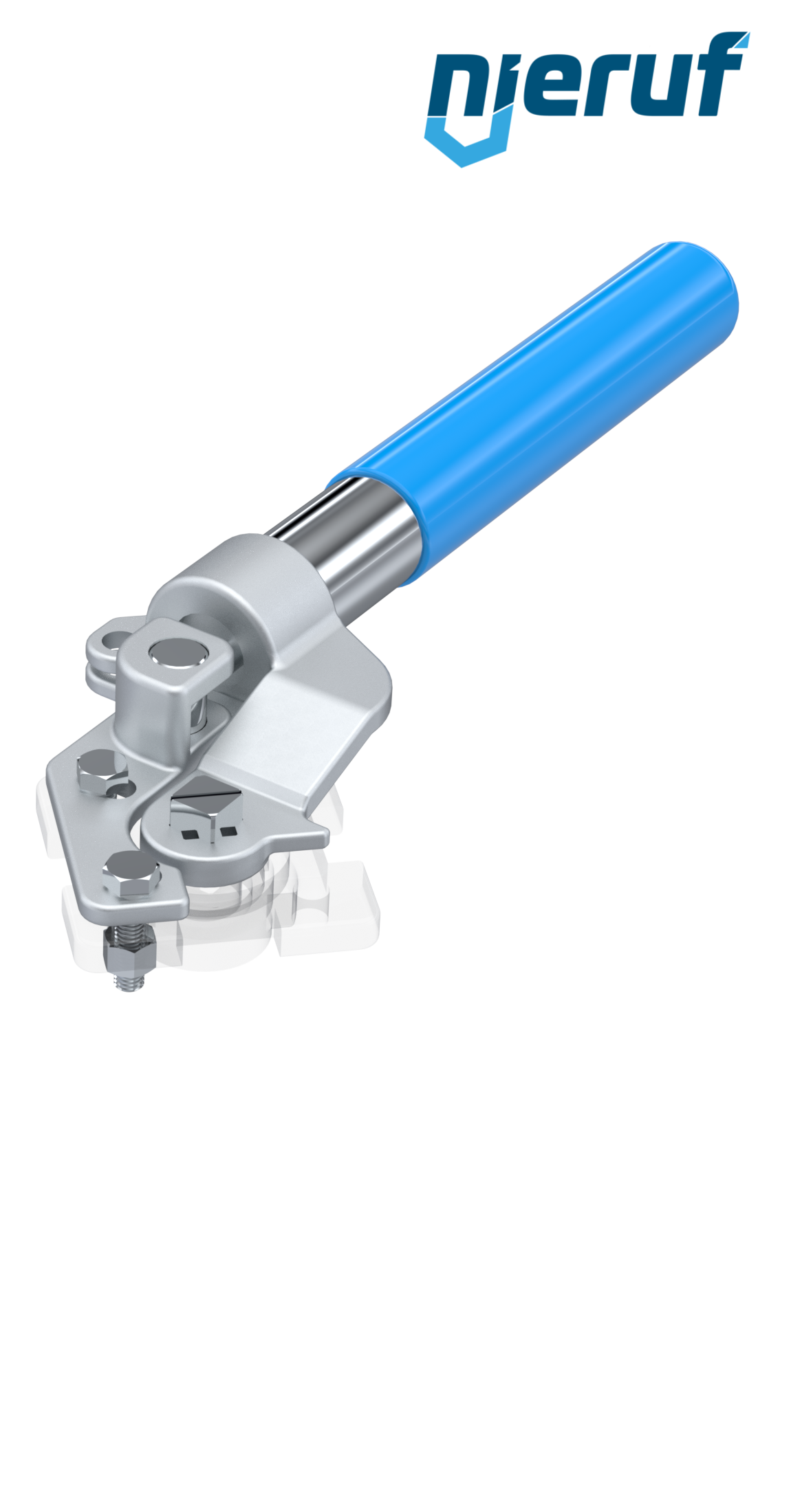 Handhebel mit Federrückstellung F04-F05 11x11 Welle Drehomement max. 20Nm