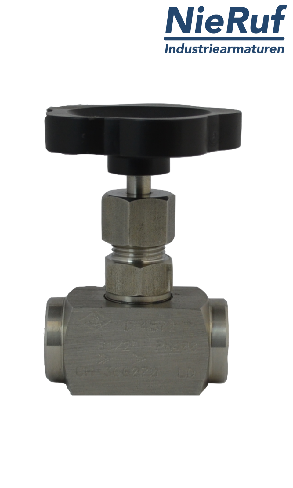 Hochdruck-Nadelventil  1" Zoll NV01 Edelstahl 1.4571