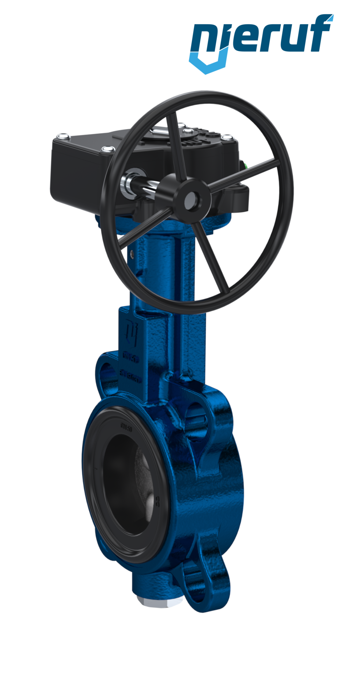 valvola a farfalla AK01 DN 50 PN6-PN10-PN16 & ANSI150 DVGW-gas volantino