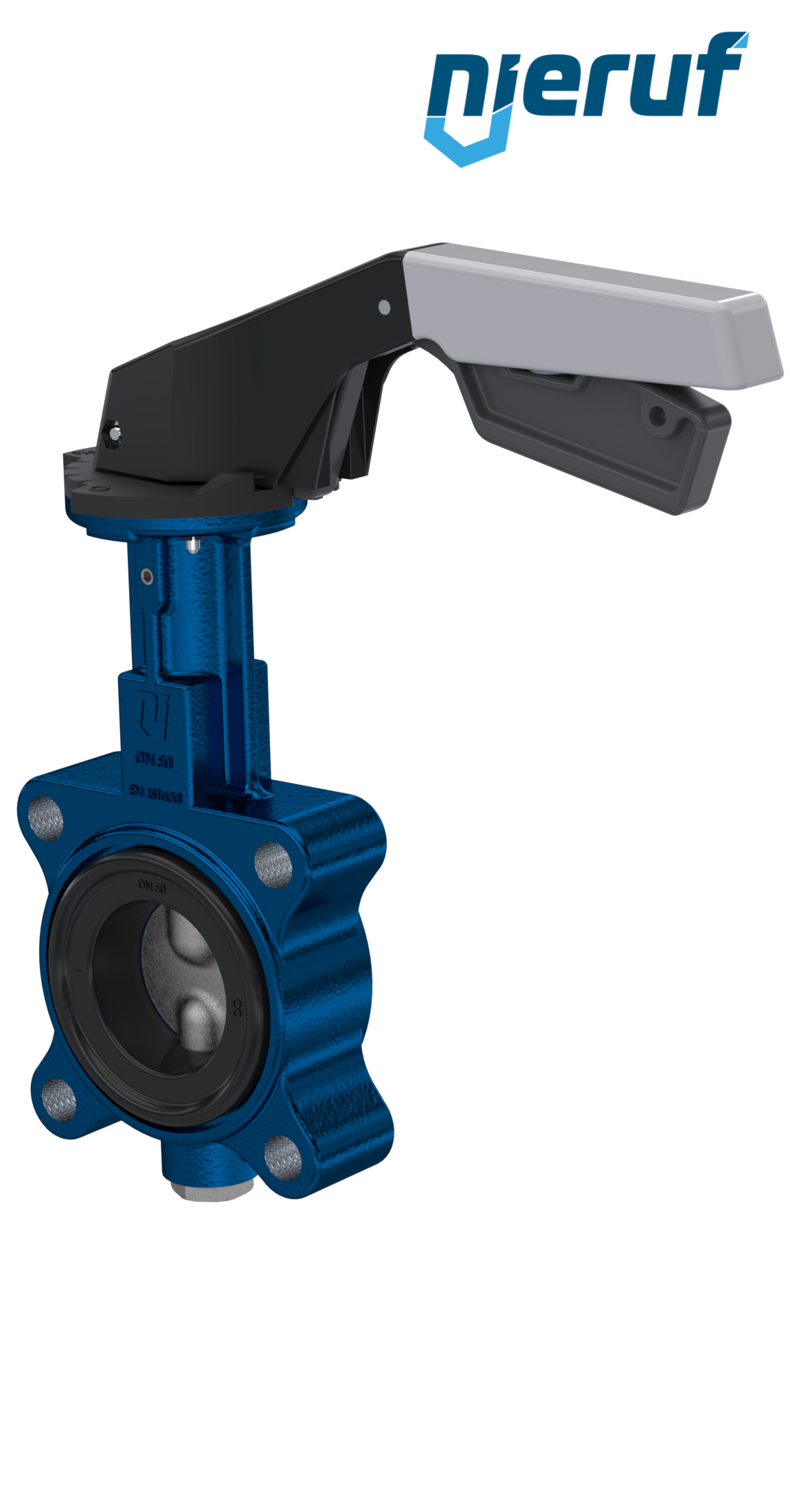 Absperrklappe AK02 DN 32 PN10-PN16 FPM
