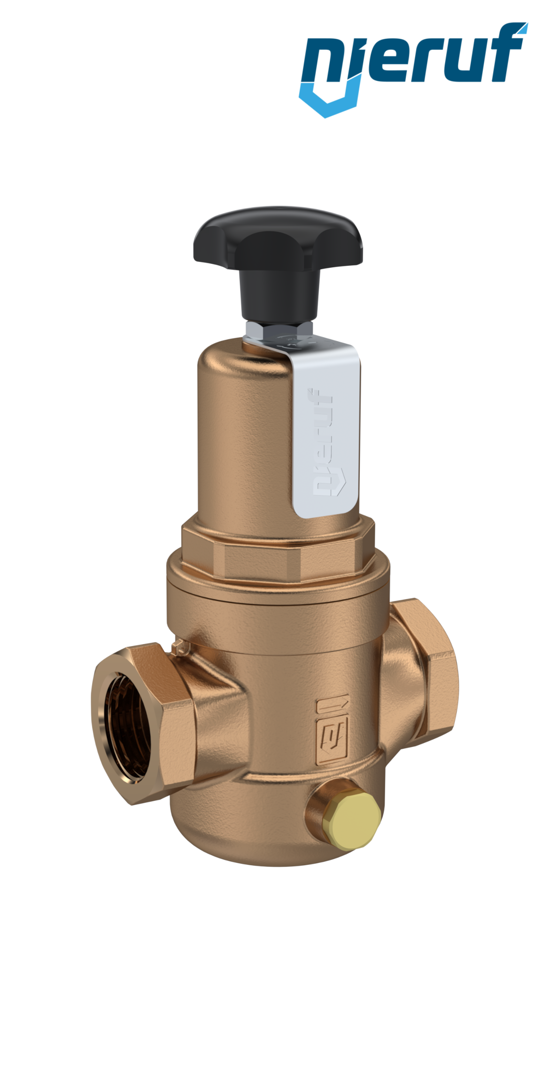 straightway form overflow valve 3/4" inch female UV05 gunmetal/brass 5,5 - 10,0 bar