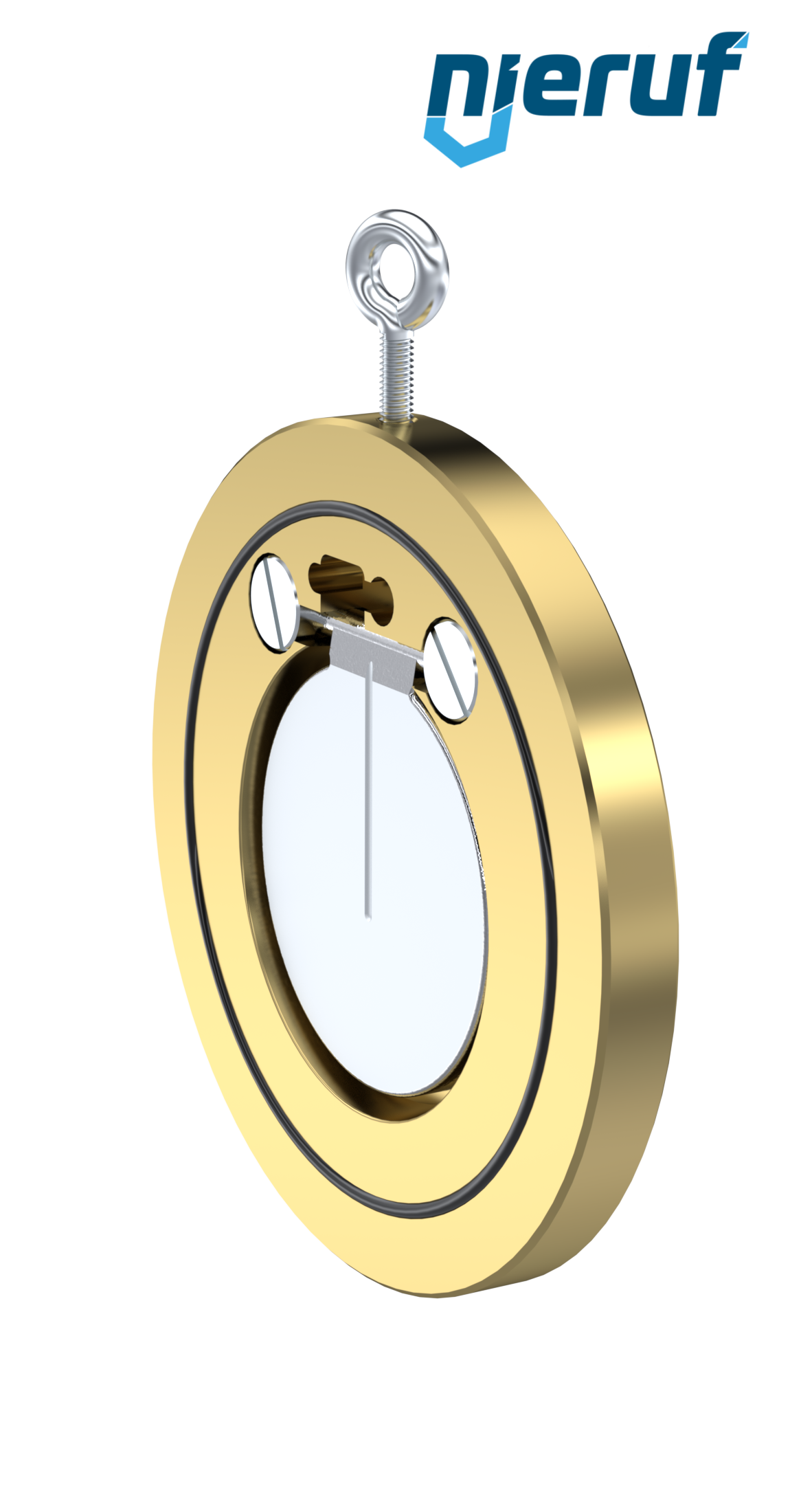 swing check valve DN80 ZR09 Alu bronze 2.0975 / C958 NBR