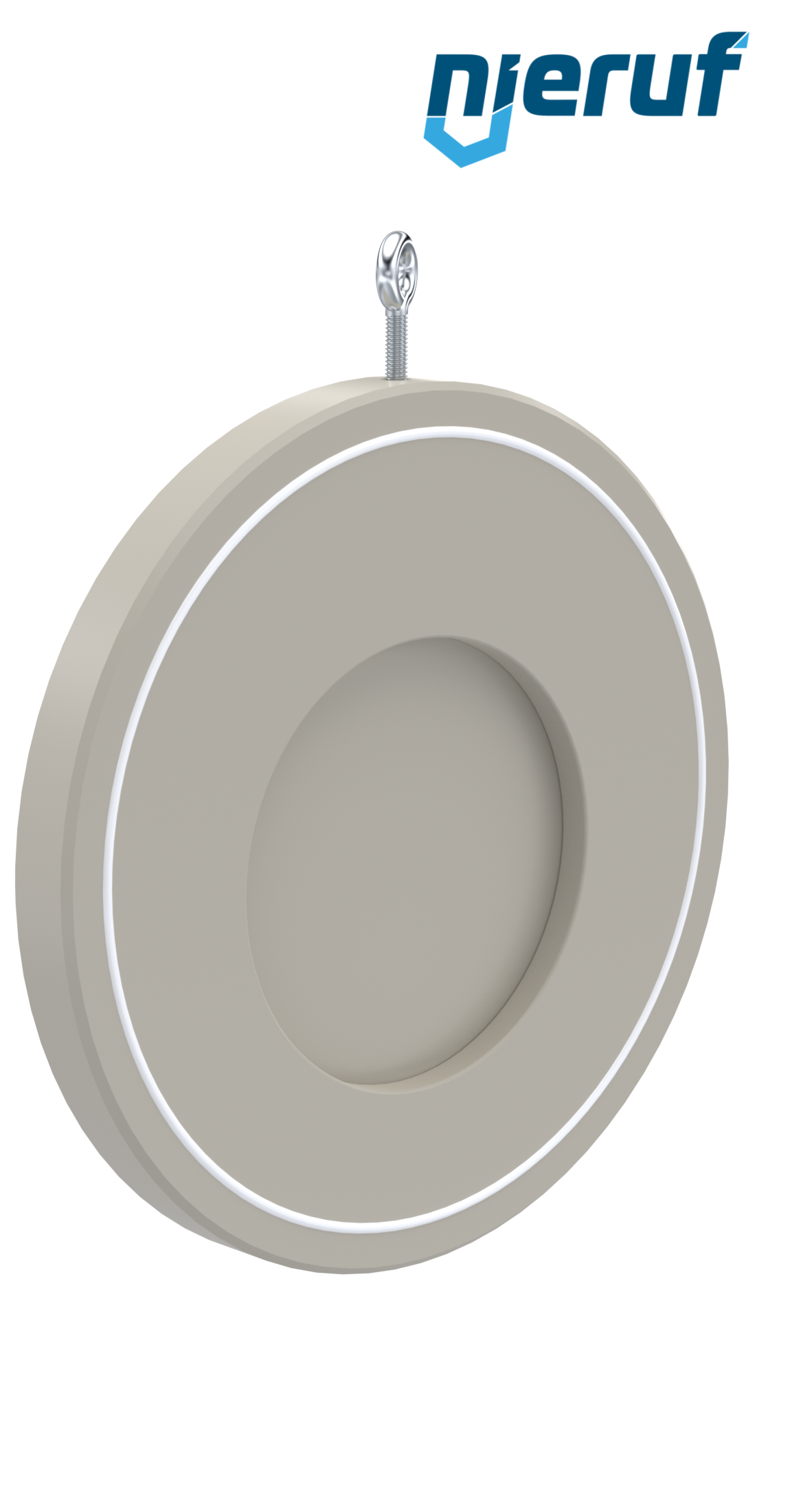 Zwischenflansch-Rückschlagklappe mit Feder DN150 ZR08 Kunststoff PP-H PTFE