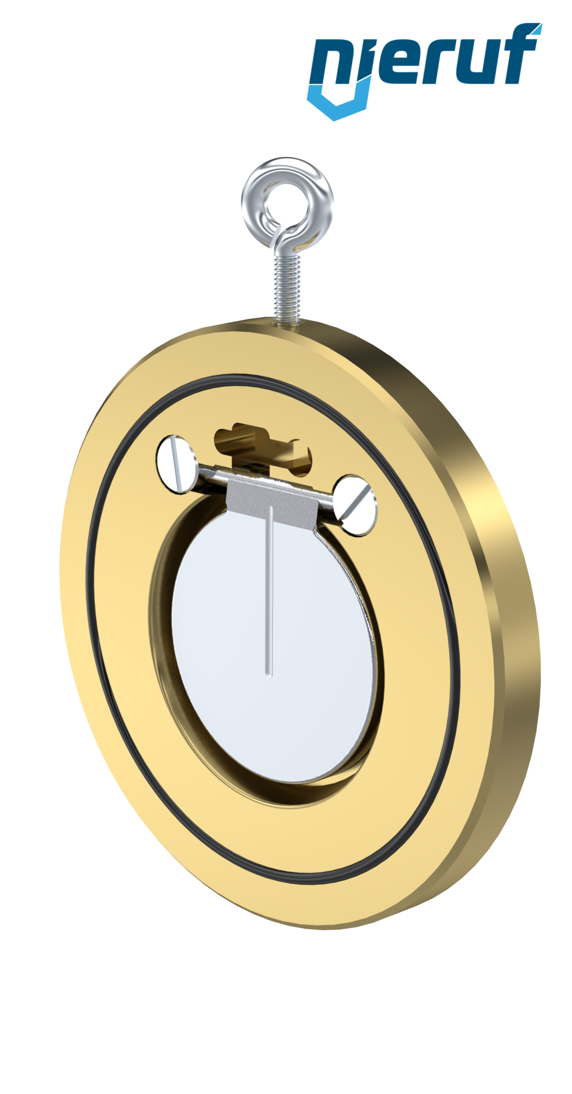 clapet anti-retour entre brides type wafer DN65 ZR09 aluminium-bronze 2.0975 FKM
