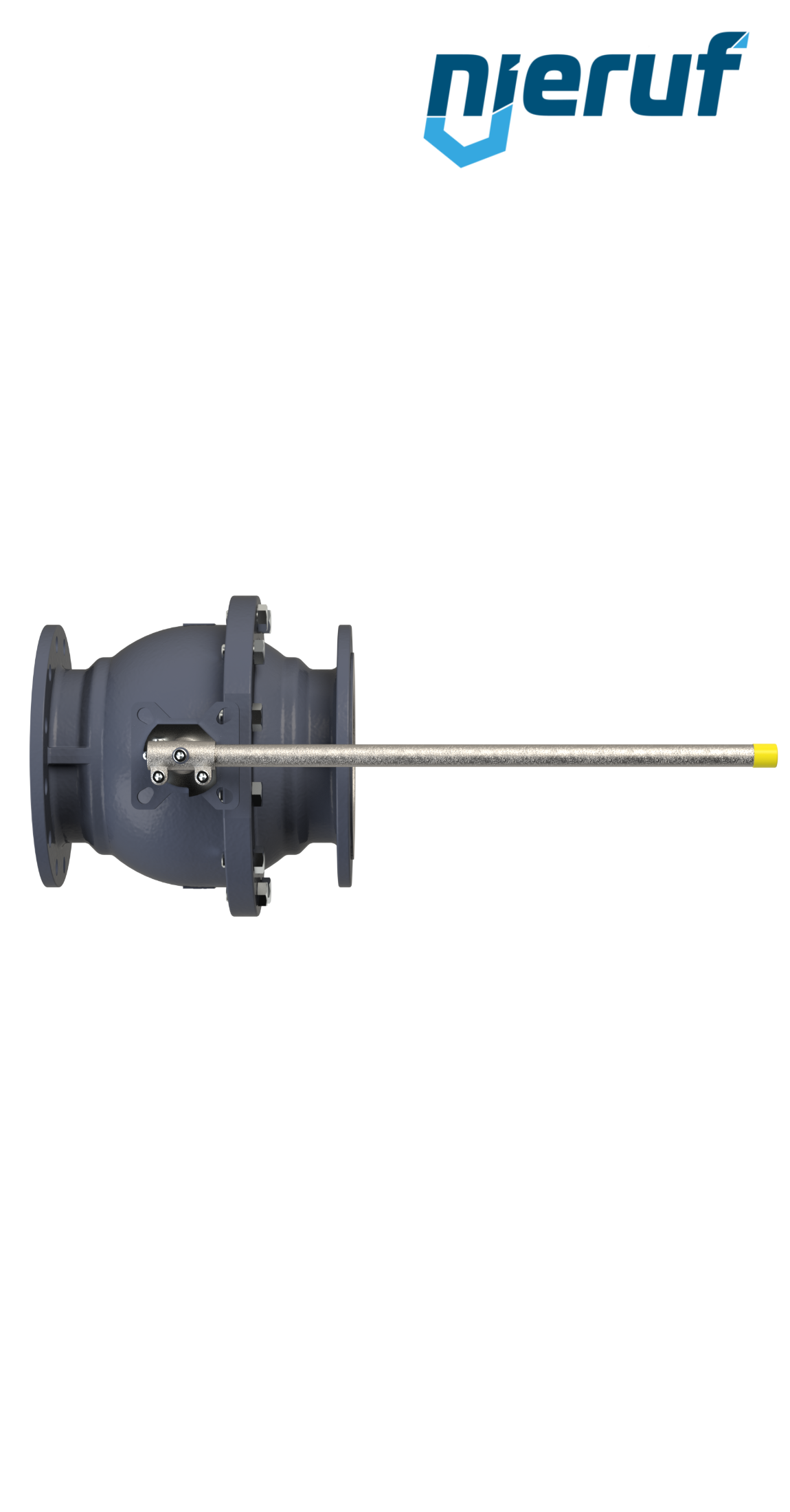 Flanschkugelhahn DN200 FK01 Sphäroguss GJS 400-18 Kugel Stahl verchromt DVGW Gas
