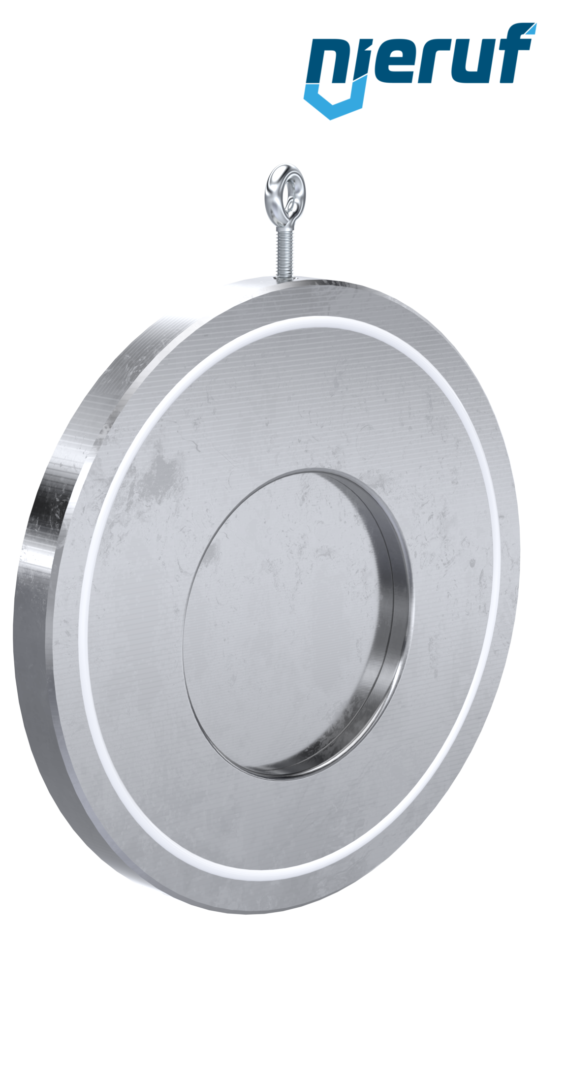 clapet anti-retour entre brides type wafer DN125 ZR01 ANSI 150 acier 1.0460 (galvanisé) PTFE