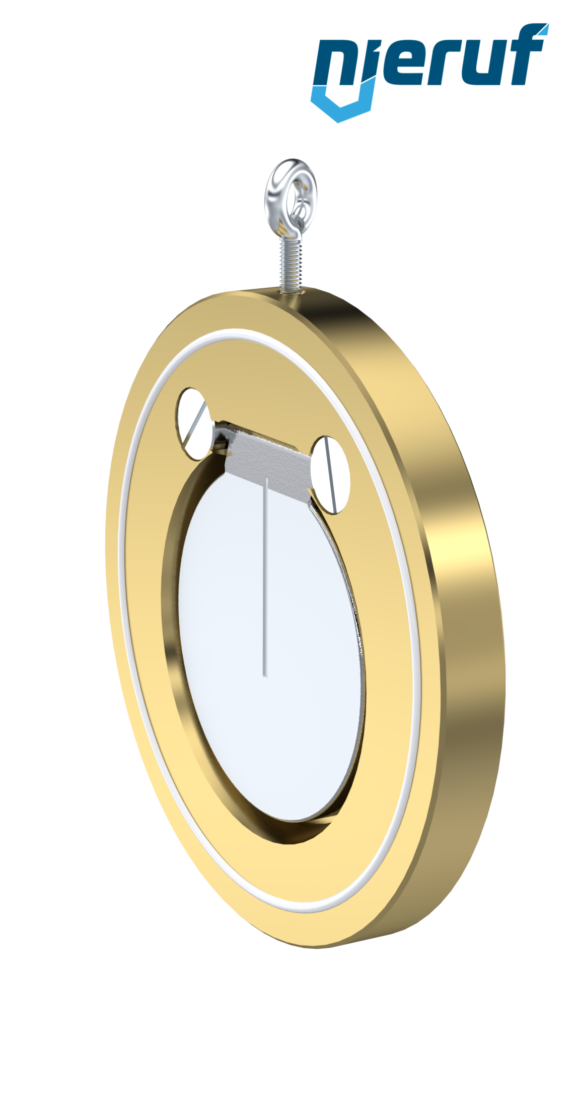 Zwischenflansch-Rückschlagklappe DN100 ZR09 Alubronze 2.0975 PTFE