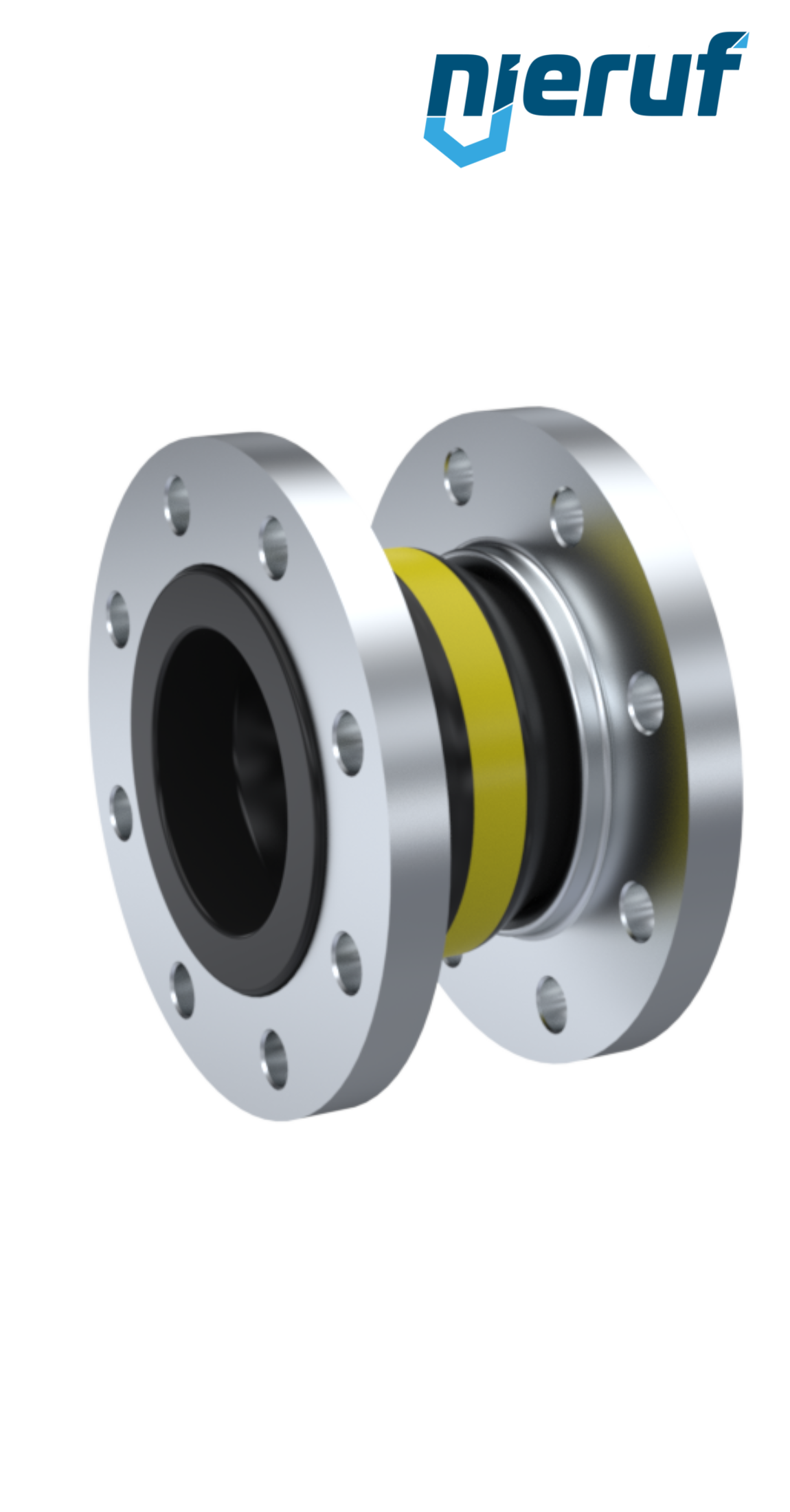 Kompensator DN250 Typ KP04 Edelstahlflansche NBR