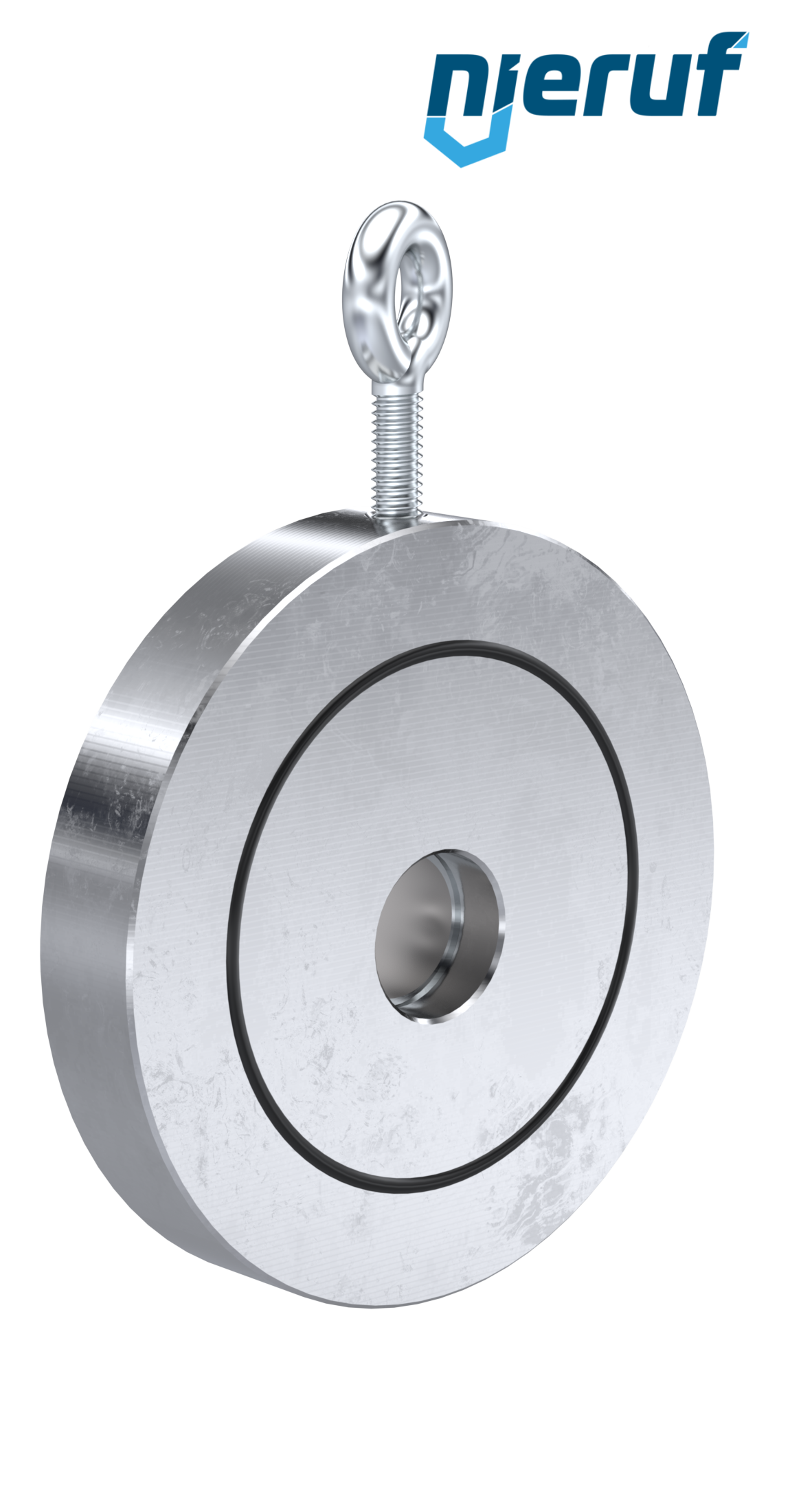 Zwischenflansch-Rückschlagklappe DN32 ZR02 Edelstahl 1.4408 FKM (Viton)