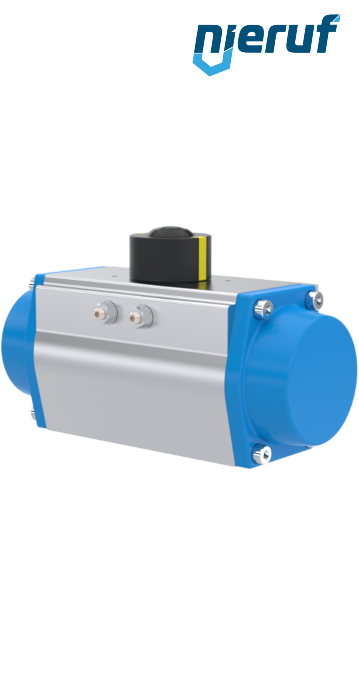actionneur pneumatique AN02 simple effet, fermeture par ressort GS-092 90° avec 5 ressorts