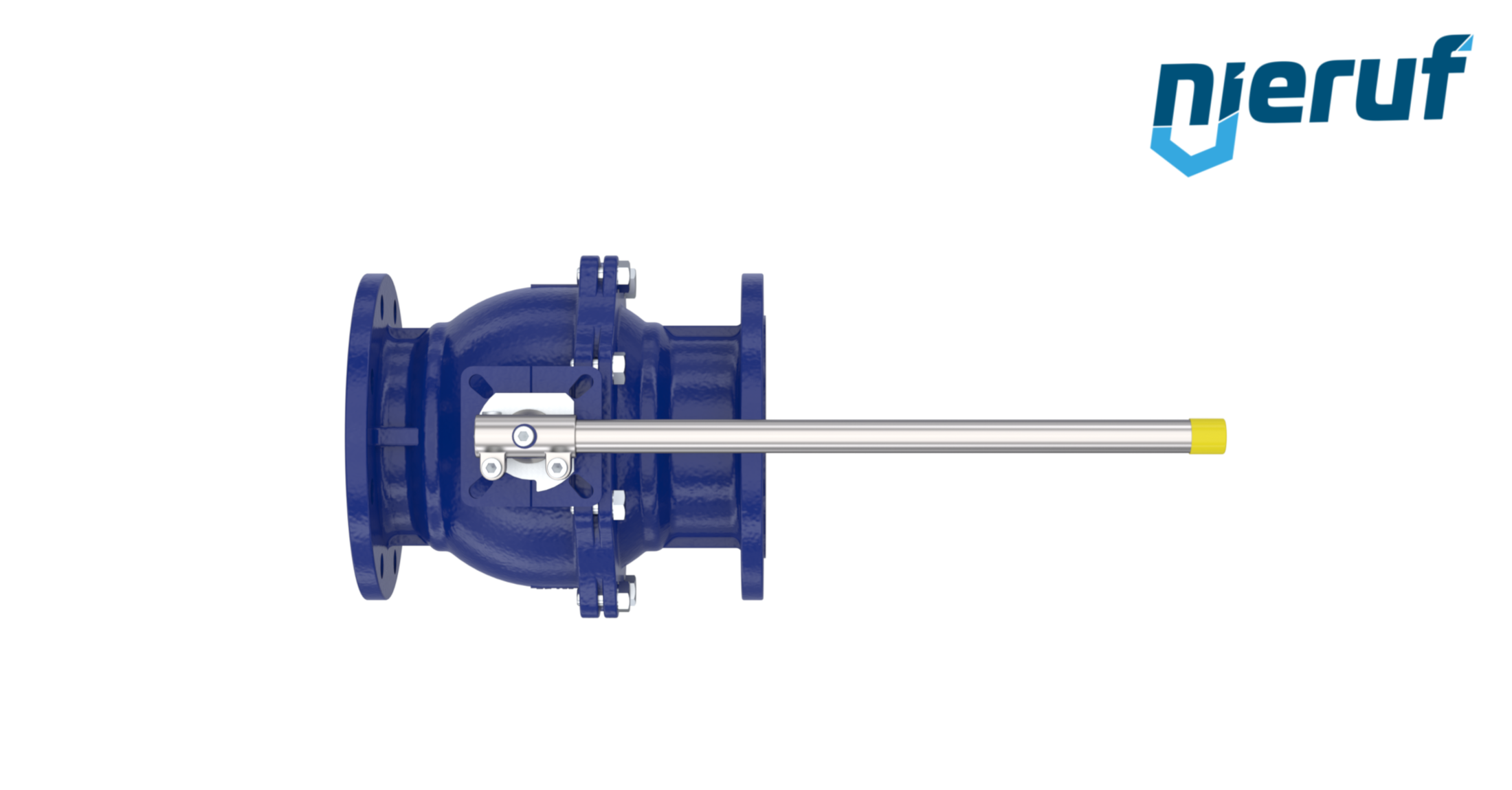 Wasserdampf-Flanschkugelhahn FK12 DN100 PN40 aus Stahlguss 1.0619