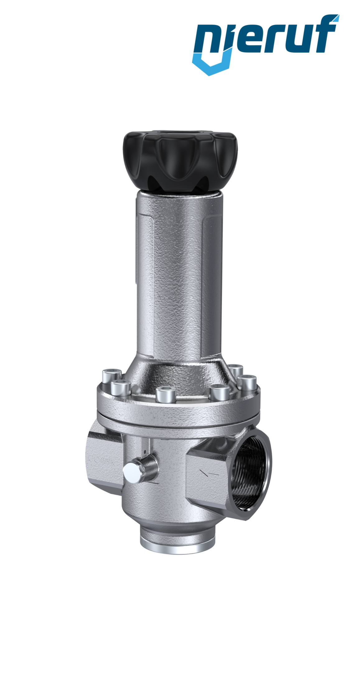 precision-pressure reducing valve 2" inch DM15 stainless steel FKM 0.5 - 15.0 bar