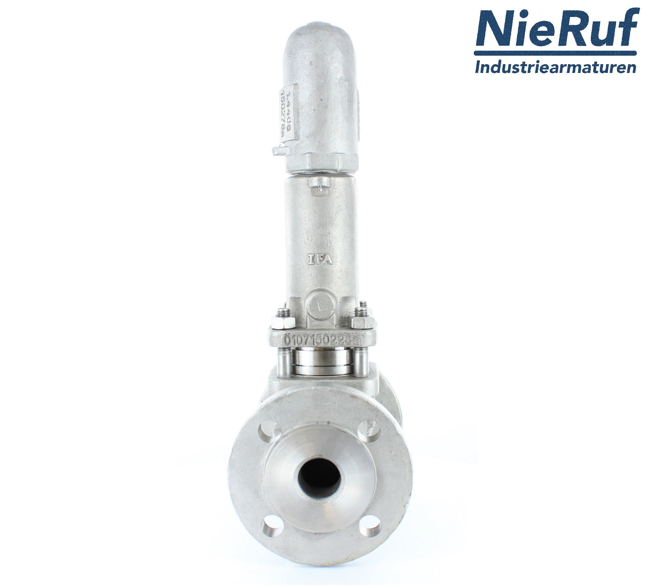 Kolben-Überströmventil DN 40 UV13 Edelstahl 1.4408 0,5 - 1,5 bar