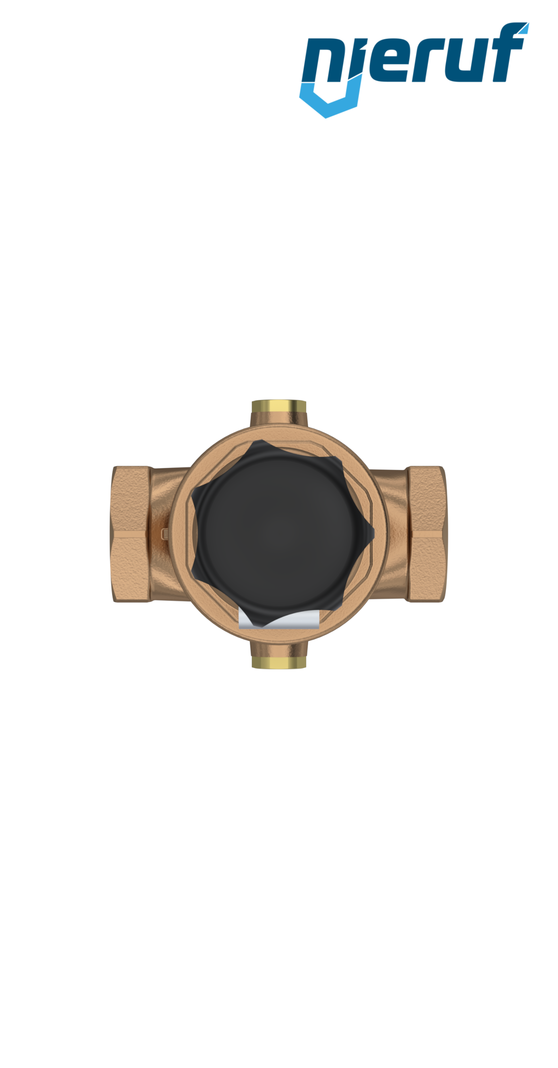 straightway form overflow valve 3/4" inch female UV05 gunmetal/brass 5,5 - 10,0 bar