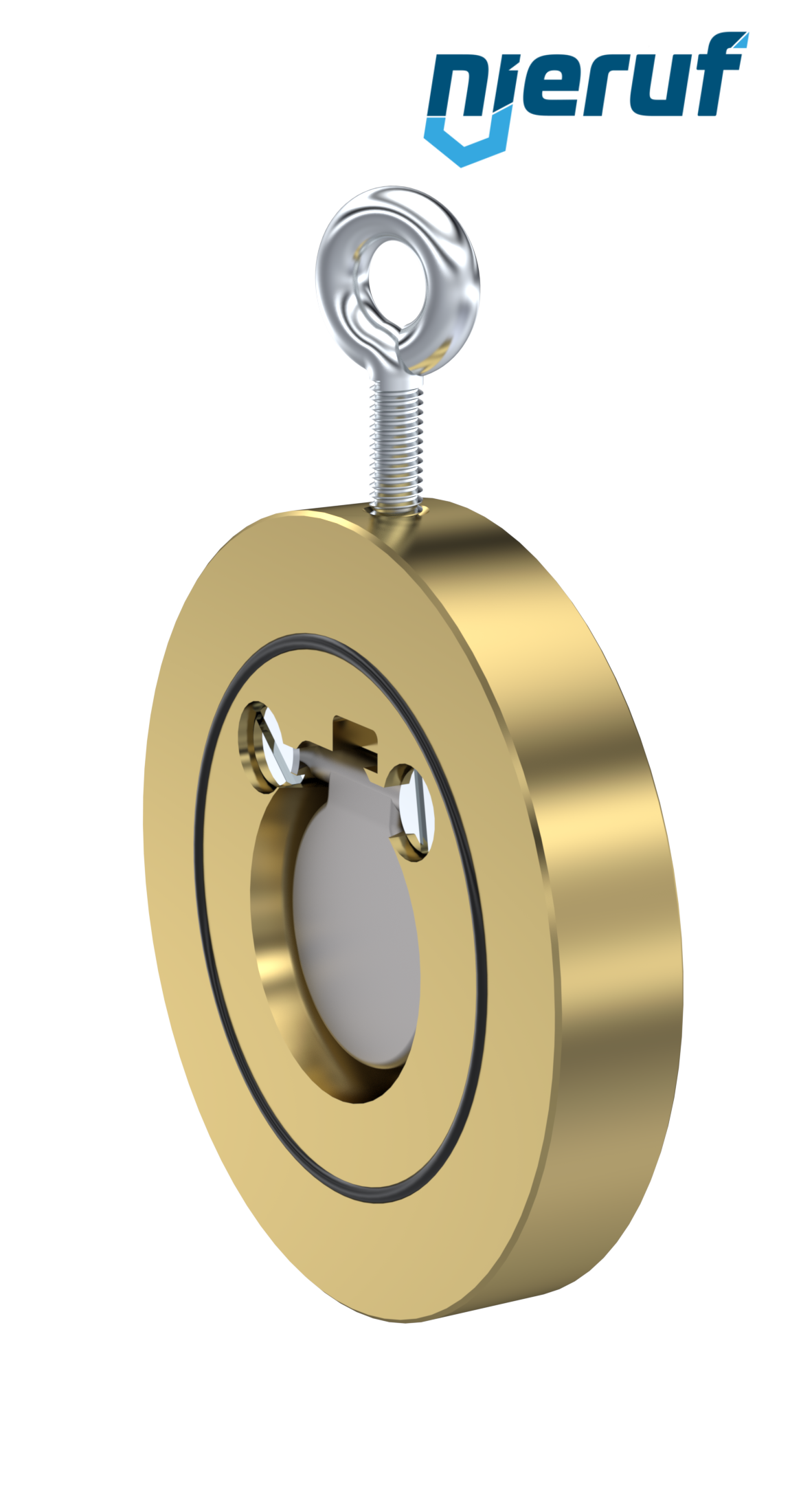 clapet anti-retour entre brides type wafer DN32 ZR09 aluminium-bronze 2.0975 NBR