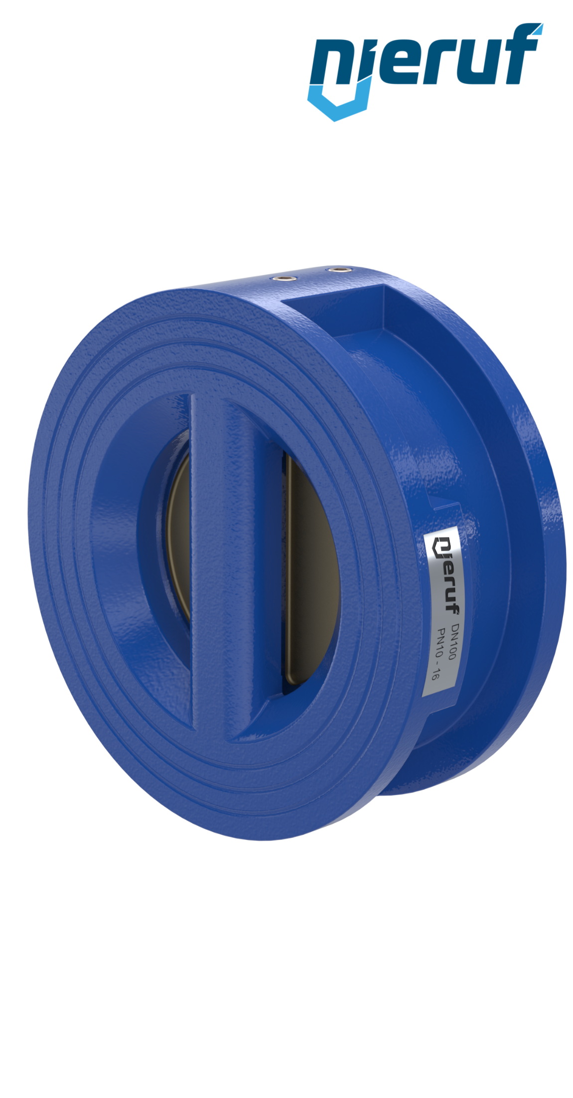 Doppelflügel-Rückschlagklappe DN100 DR04 GGG40 EPDM