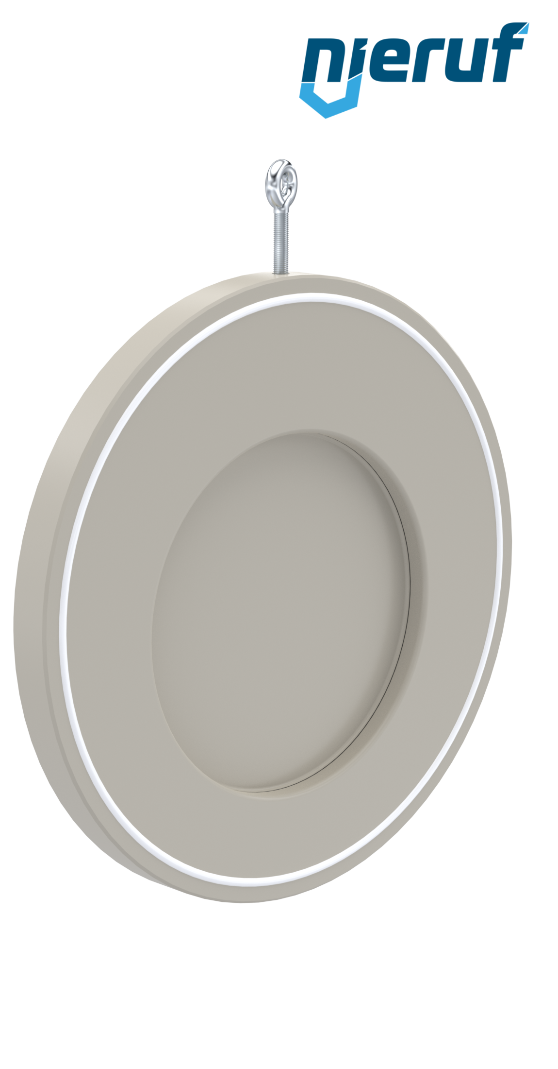Zwischenflansch-Rückschlagklappe DN250 ZR06 Kunststoff PP-H PTFE