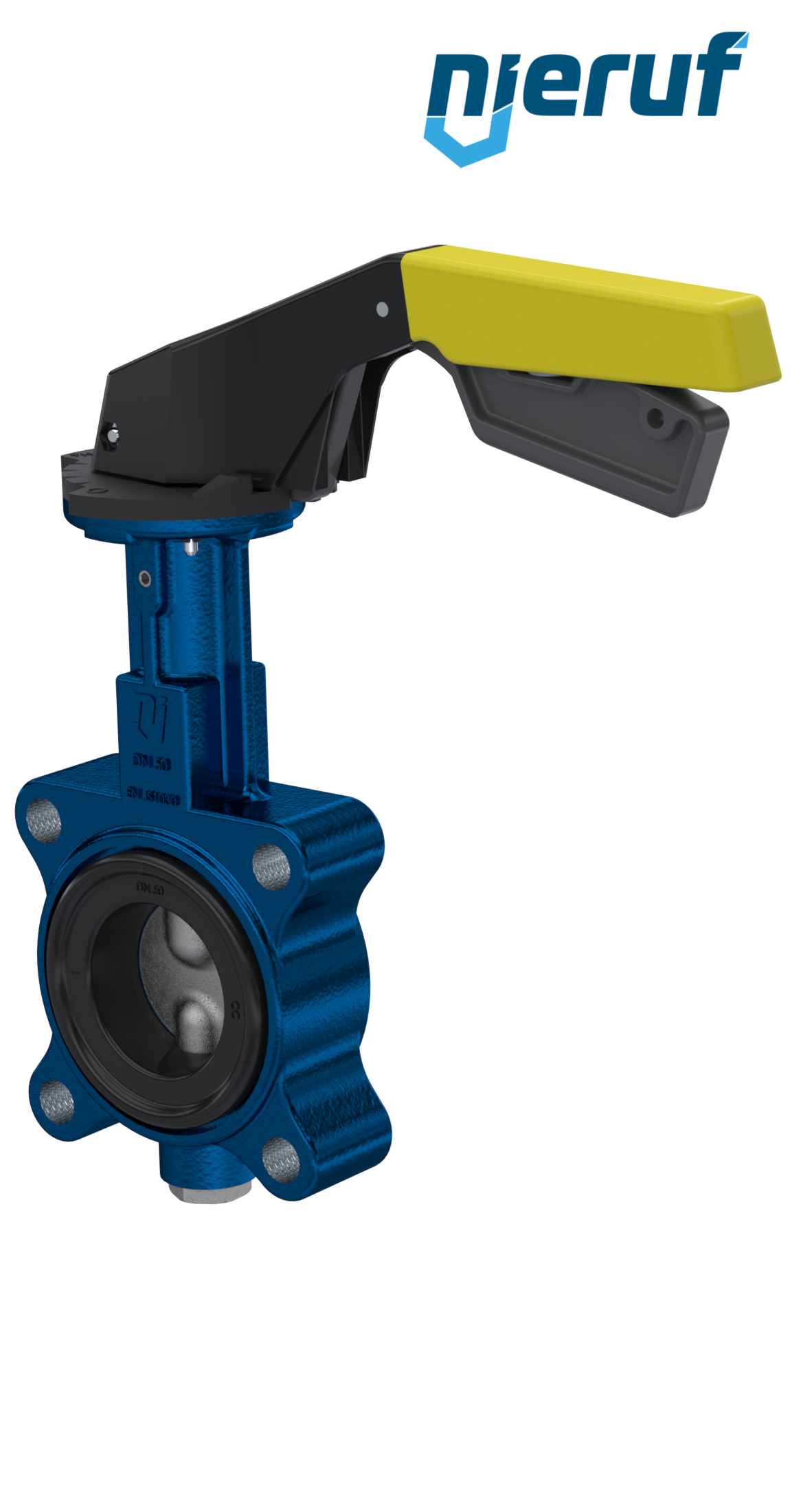 Absperrklappe AK02 DN 65 PN10-PN16 DVGW-Gas