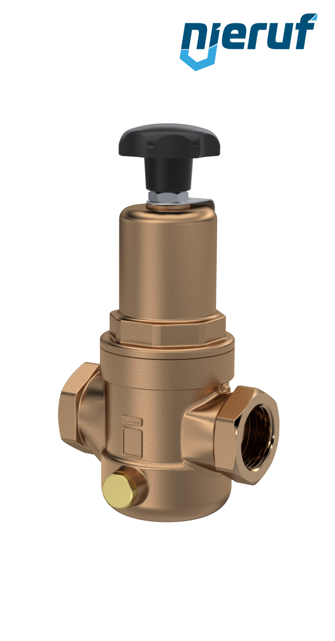 straightway form overflow valve 3/4" inch female UV05 gunmetal/brass 5,5 - 10,0 bar