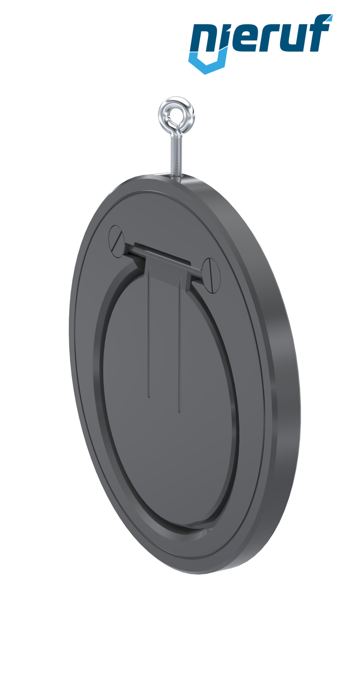 Zwischenflansch-Rückschlagklappe DN200 ZR05 Kunststoff PVC-U NBR