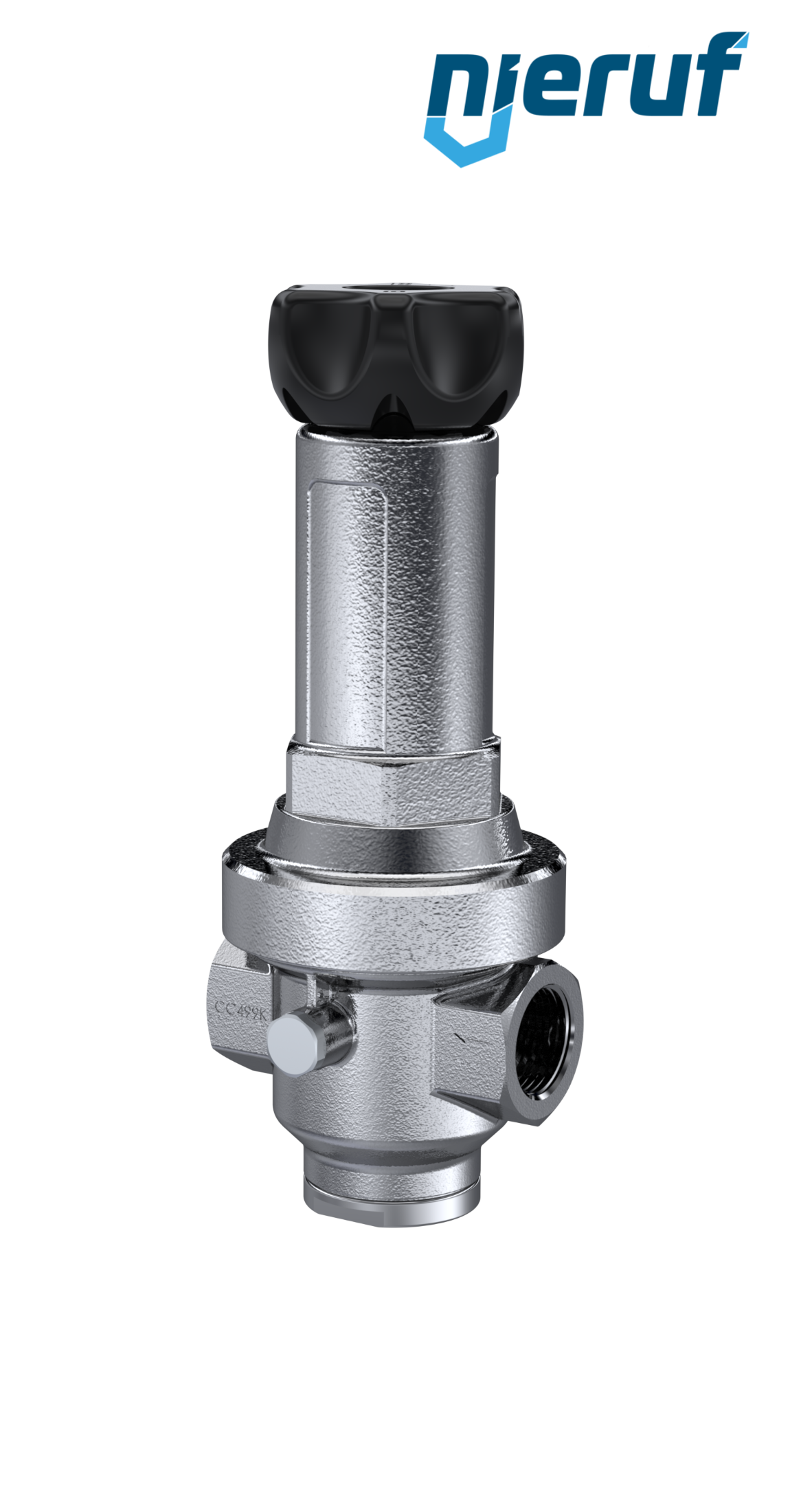 Präzisions-Druckregler 3/4" Zoll DM15 Edelstahl EPDM 0,5 - 15,0 bar