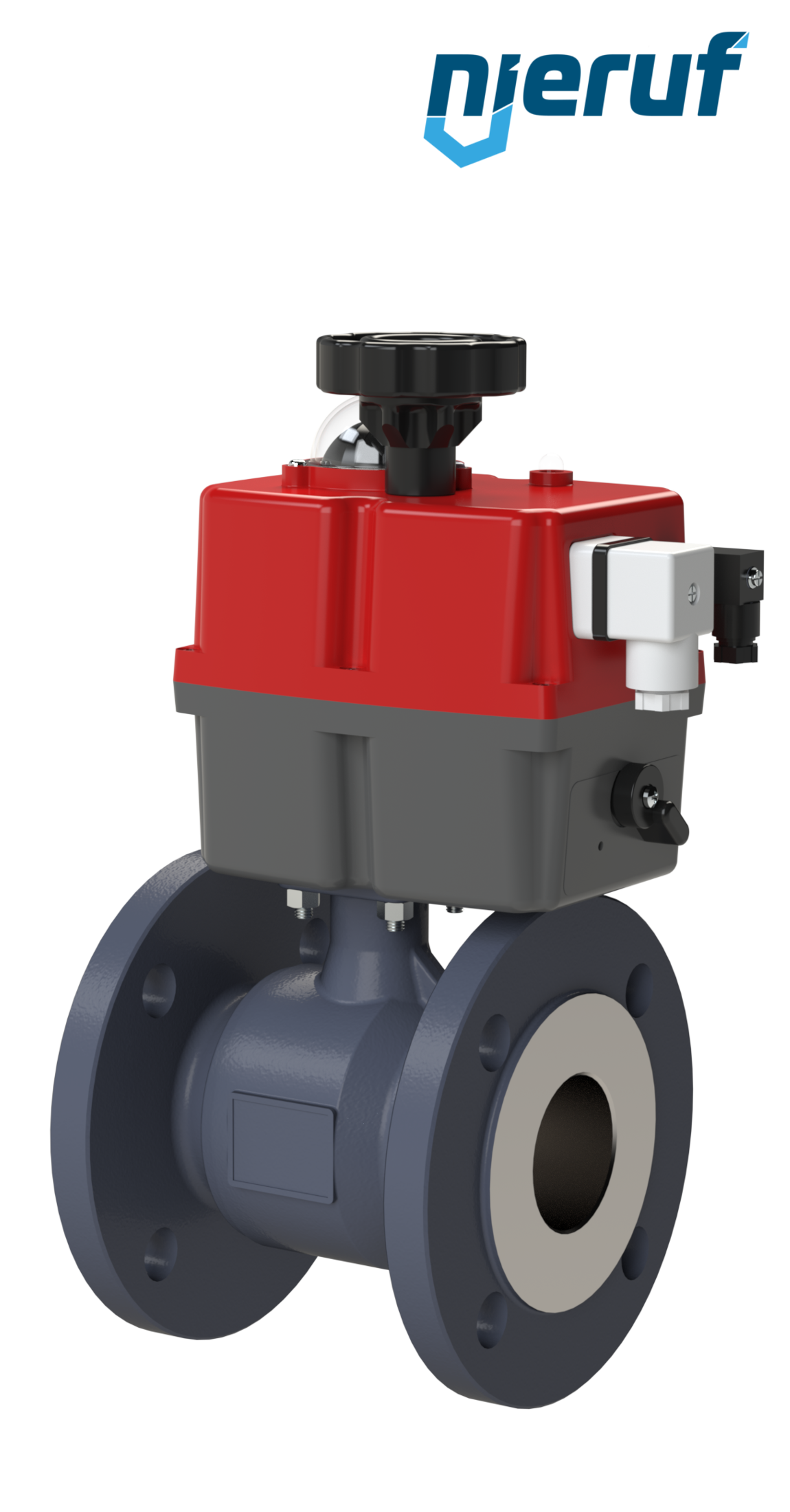 Elektrischer-Flanschkugelhahn DN65 - 2 1/2" Zoll EK04 24-240V